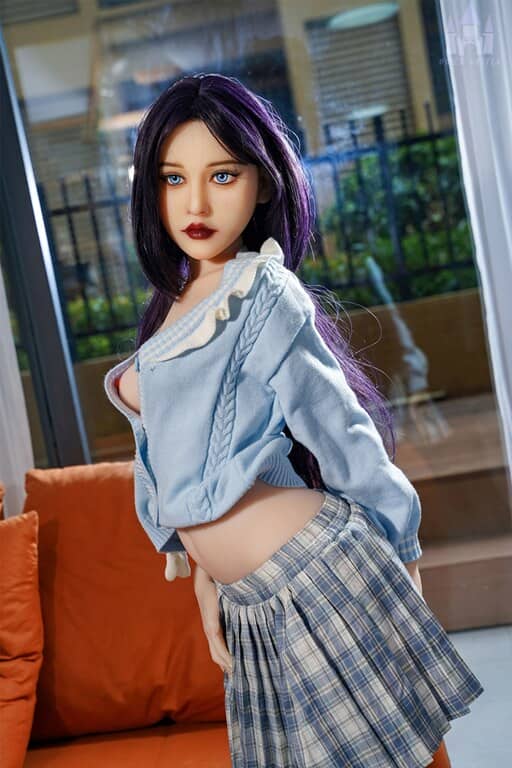 150cm/4ft11 B-Cup TPE Sex Doll Janice, Head #DC14