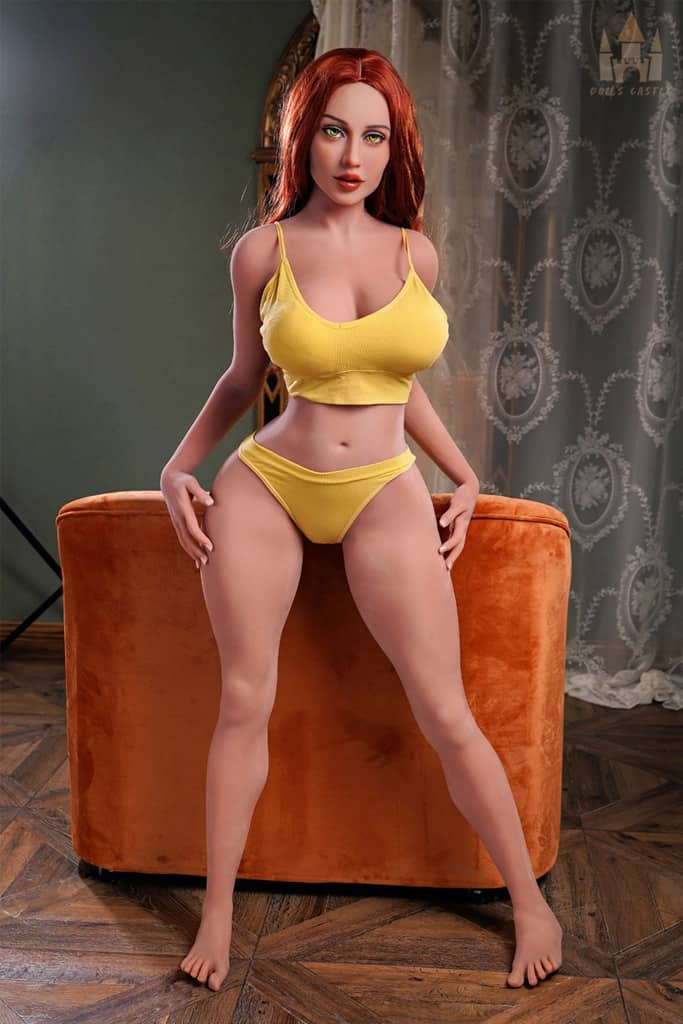 153cm/5ft E-Cup TPE Sex Doll LaSirena, Head #DC40 - 图片 12