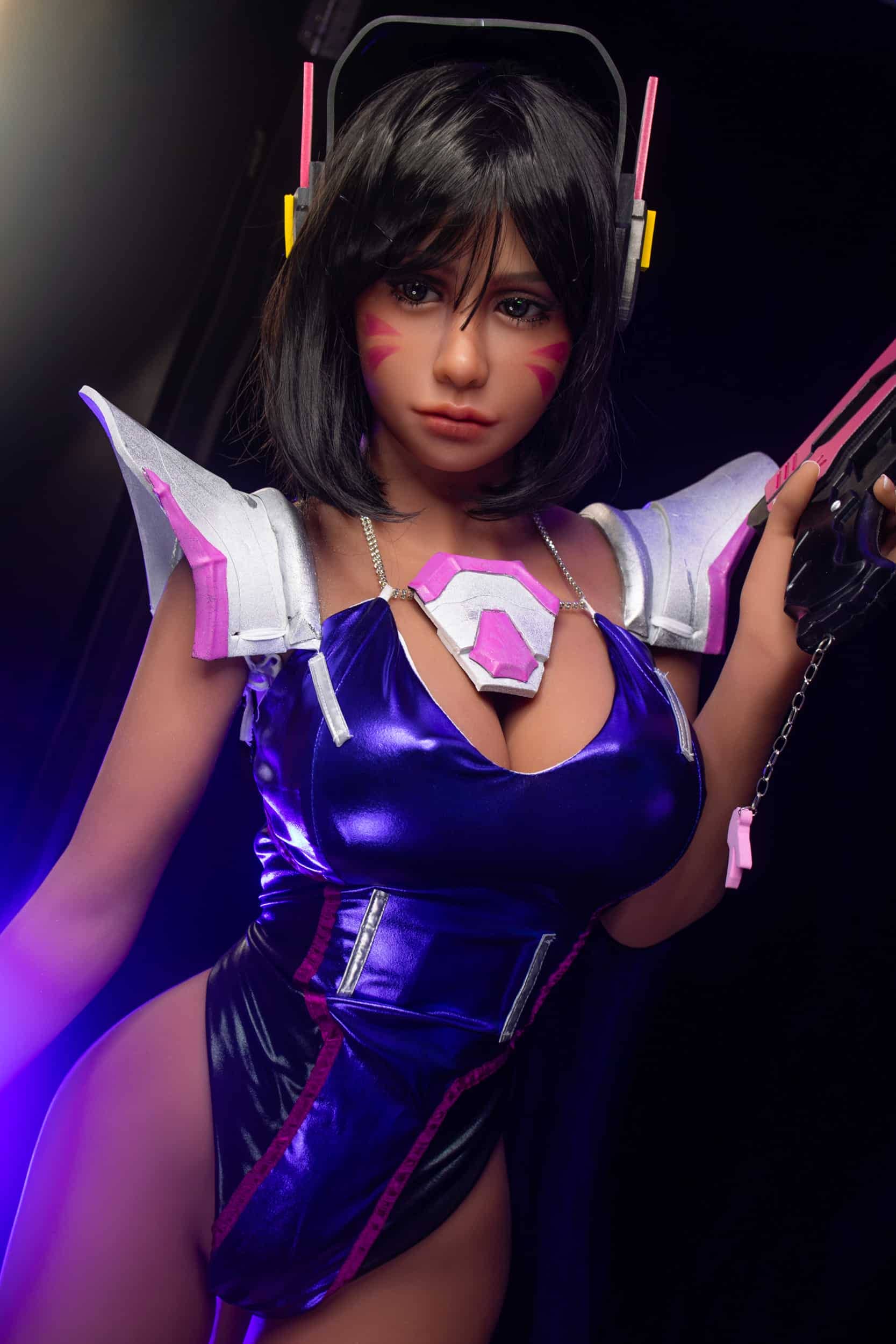 148cm/4ft10 F-Cup TPE Sex Doll, Head #78 - 图片 10
