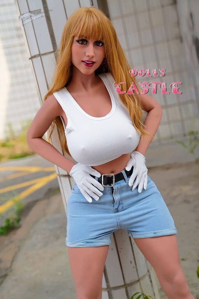 153cm/5ft G-Cup TPE Sex Doll Jolene, Head #213