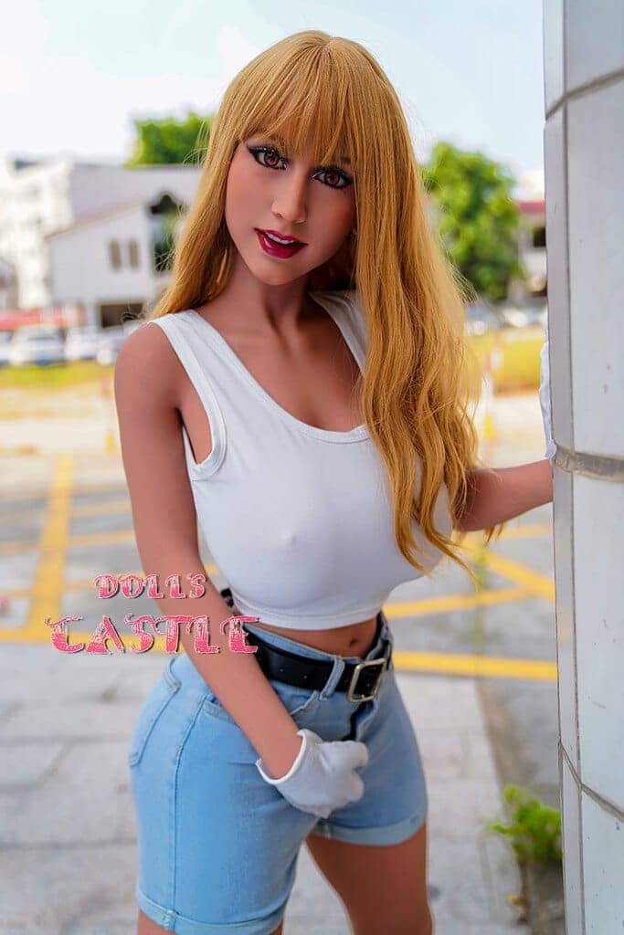 153cm/5ft G-Cup TPE Sex Doll Jolene, Head #213 - 图片 11