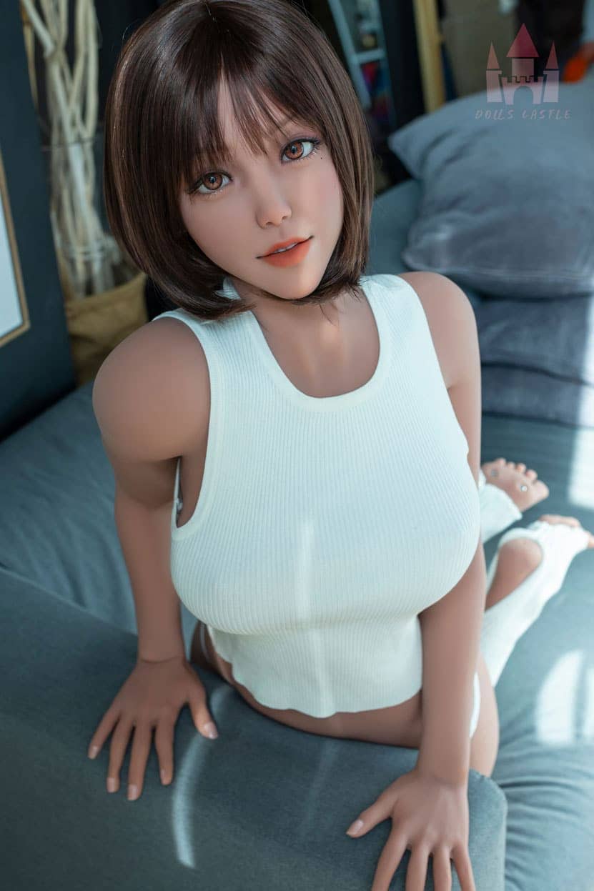163cm/5ft4 E-Cup TPE Sex Doll Willa, Head #K3 - 图片 10
