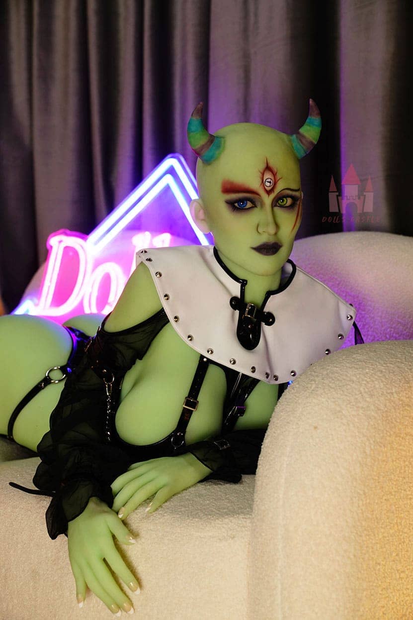 168cm/5ft6 E-Cup TPE Sex Doll Eugenia, Head #A4 - 图片 10