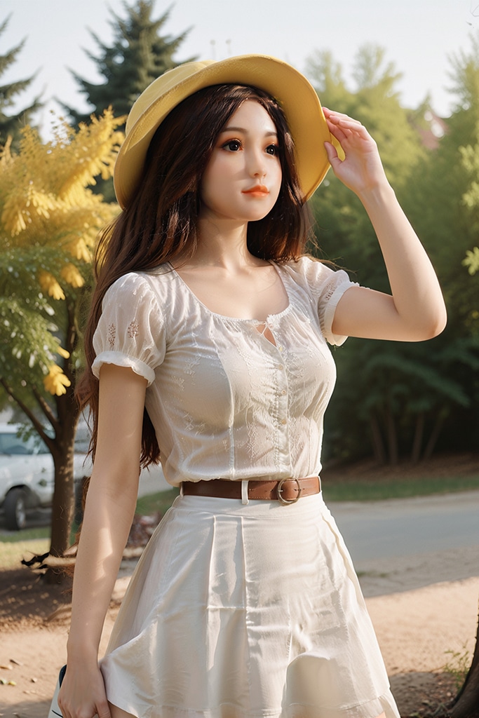148cm/4ft10 C-Cup Hybrid Sex Doll, Head #AB2