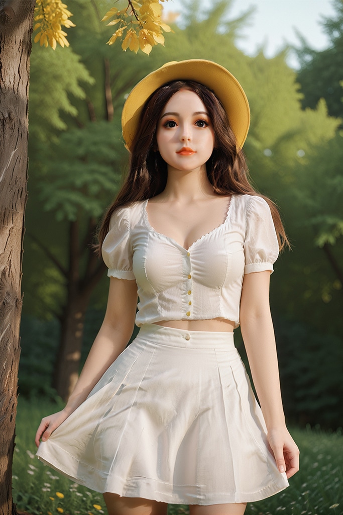 148cm/4ft10 C-Cup Hybrid Sex Doll, Head #AB2 - 图片 10