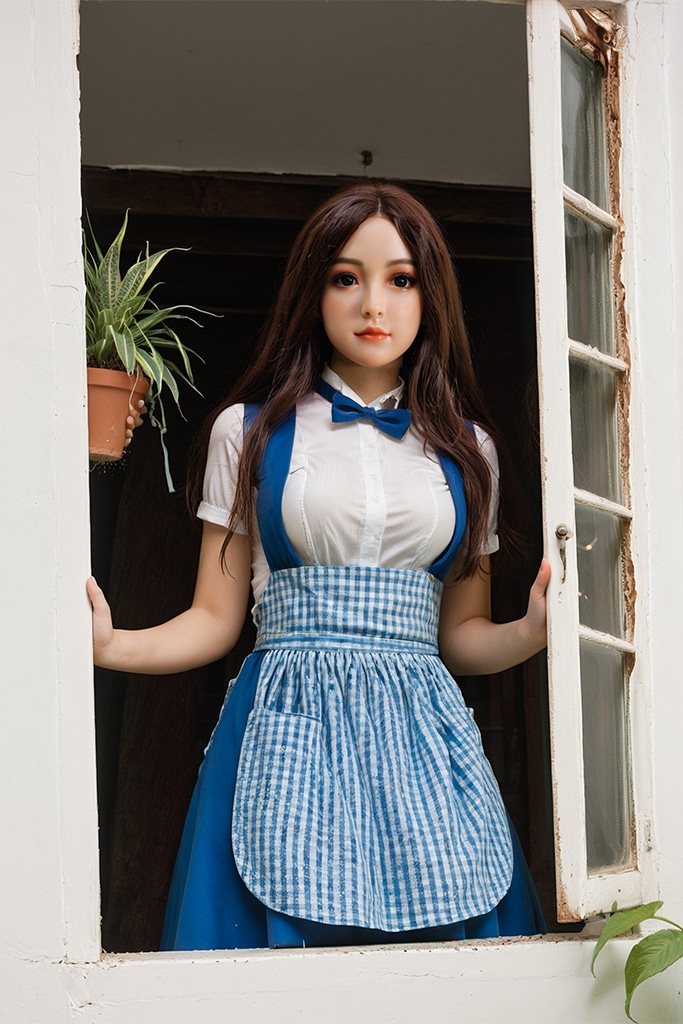 148cm/4ft10 C-Cup Hybrid Sex Doll, Head #AB2 - 图片 11