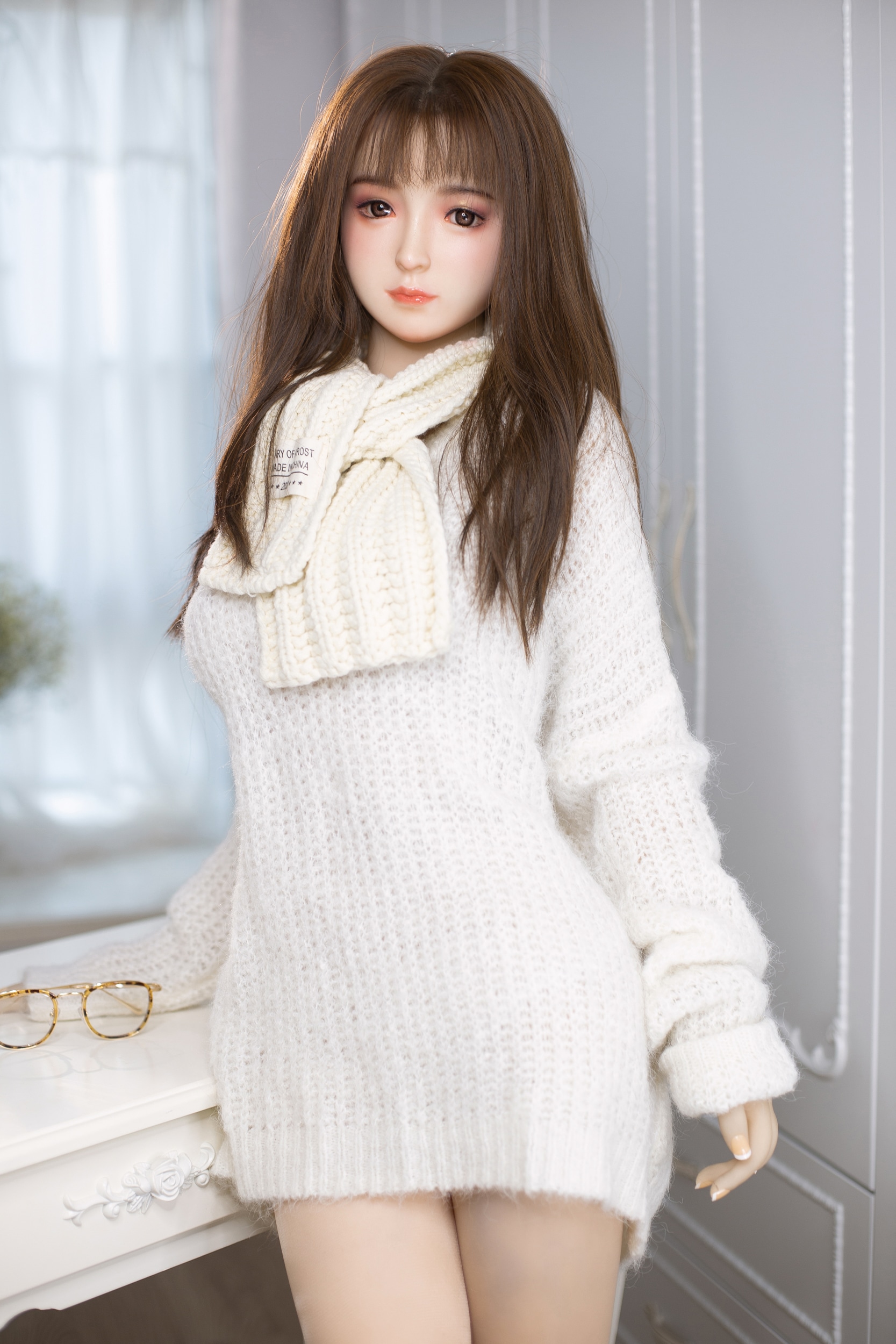 148cm/4ft10 C-Cup Hybrid Sex Doll, Head #AB2 - 图片 4