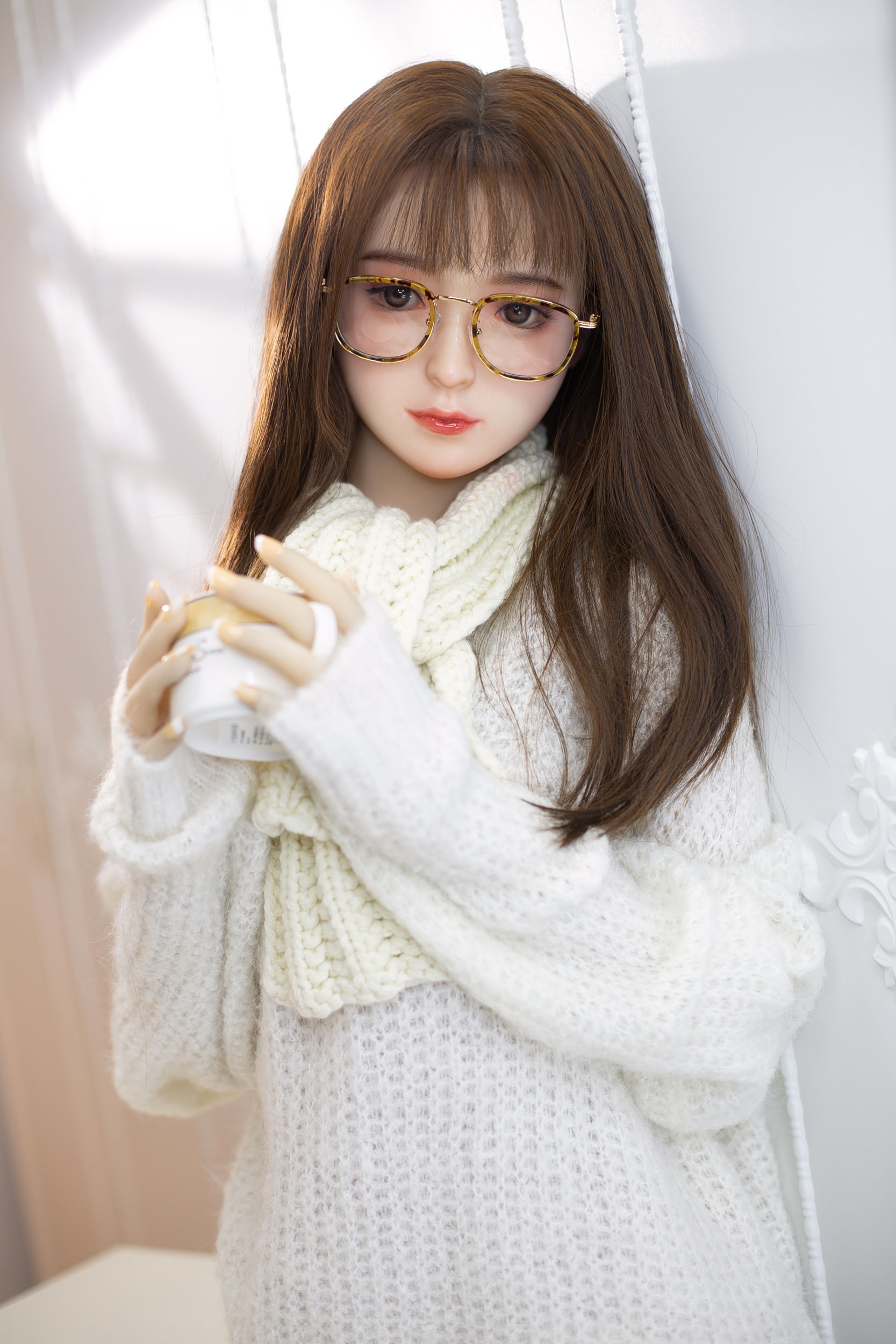 148cm/4ft10 C-Cup Hybrid Sex Doll, Head #AB2 - 图片 5