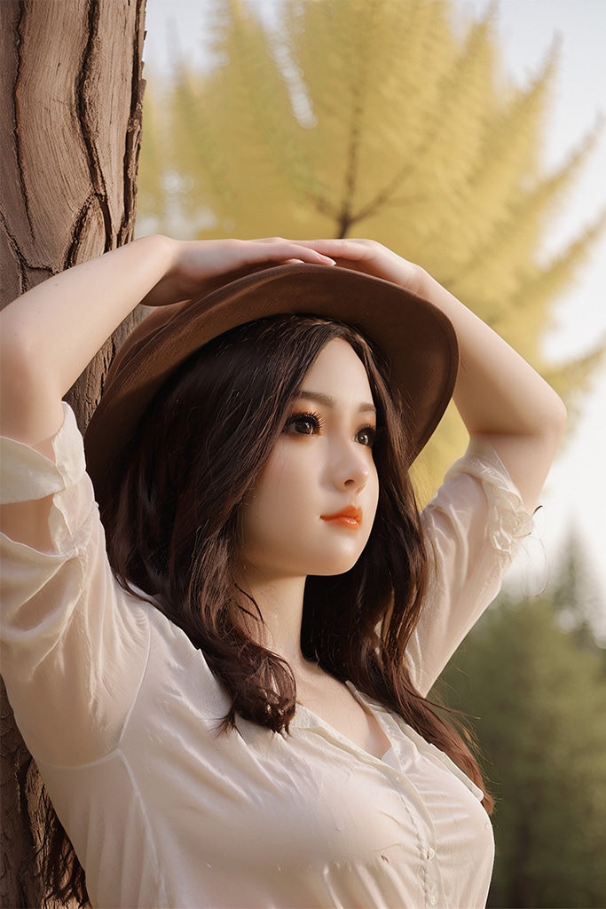 148cm/4ft10 C-Cup Hybrid Sex Doll, Head #AB2 - 图片 7