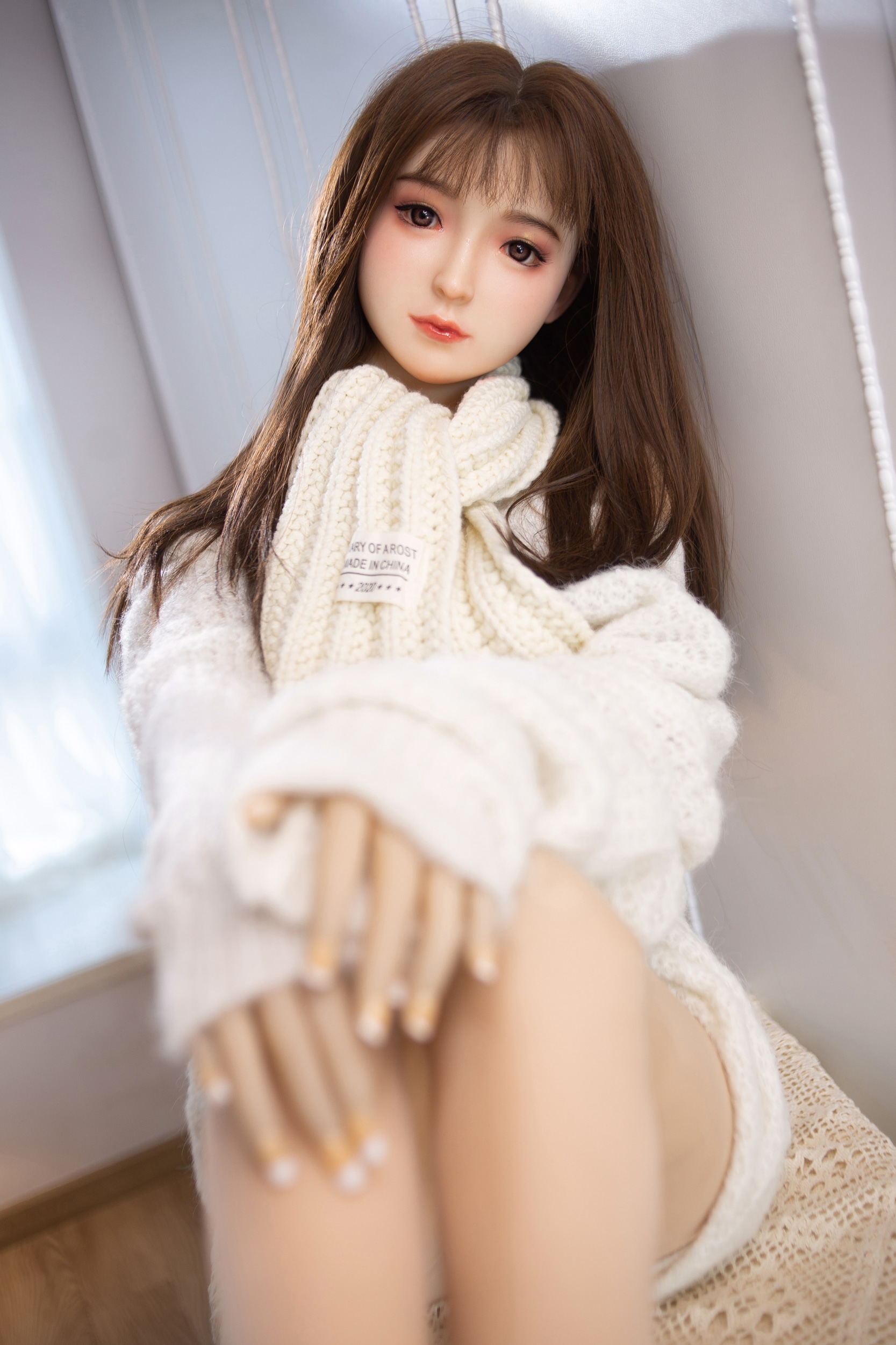 148cm/4ft10 C-Cup Hybrid Sex Doll, Head #AB2 - 图片 7