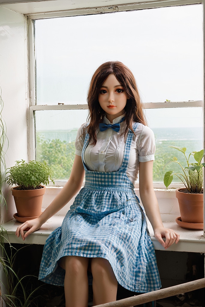 148cm/4ft10 C-Cup Hybrid Sex Doll, Head #AB2 - 图片 8