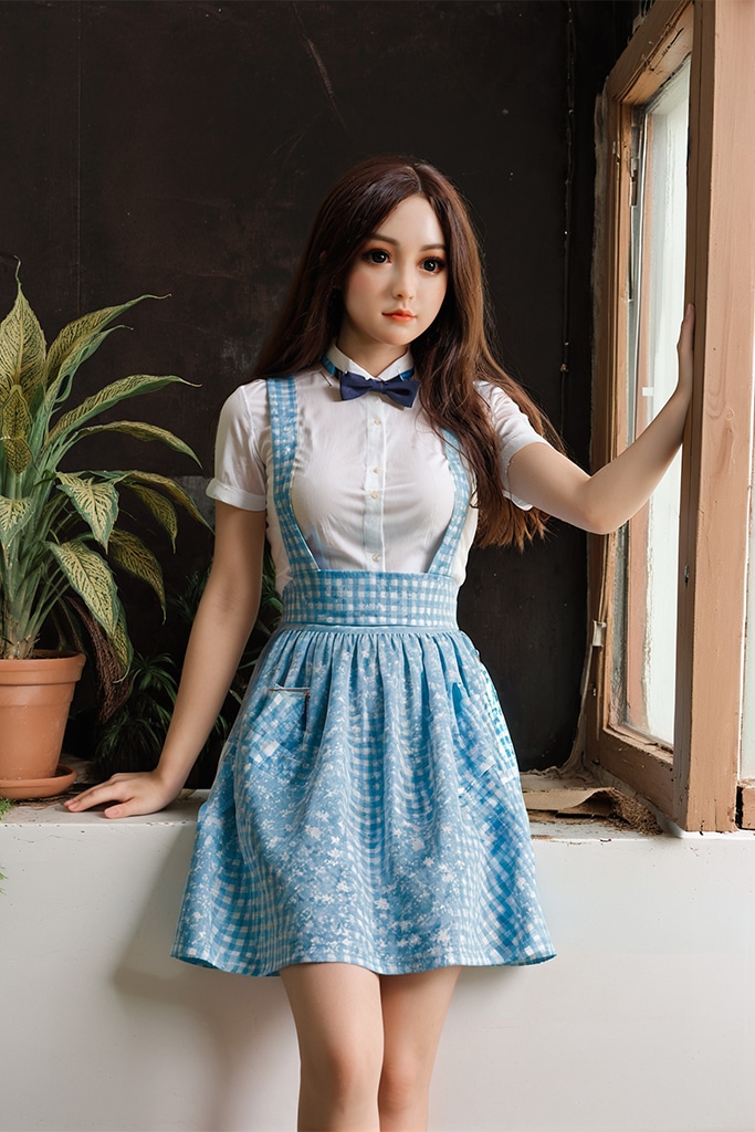 148cm/4ft10 C-Cup Hybrid Sex Doll, Head #AB2 - 图片 9