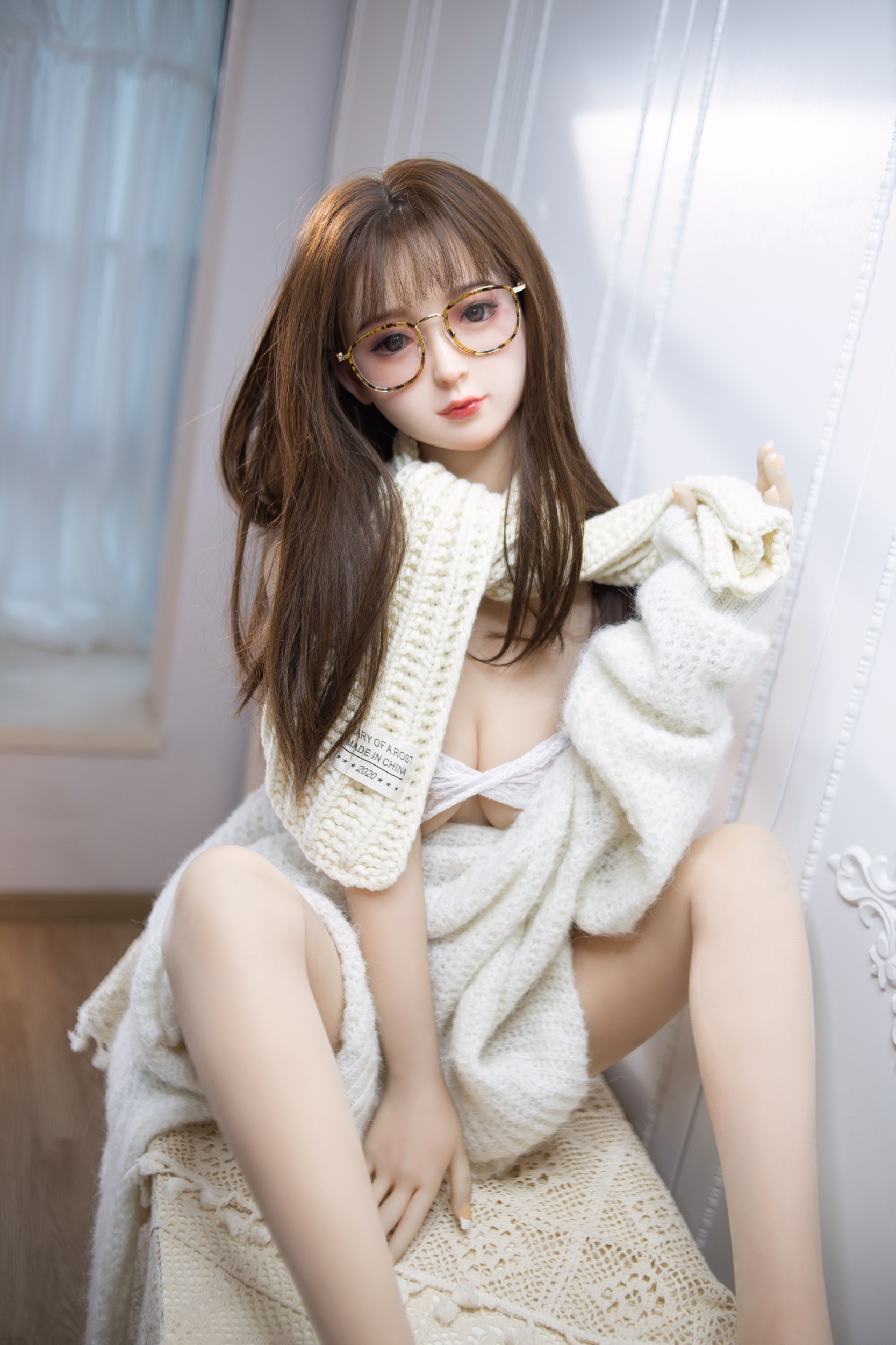 148cm/4ft10 C-Cup Hybrid Sex Doll, Head #AB2 - 图片 9