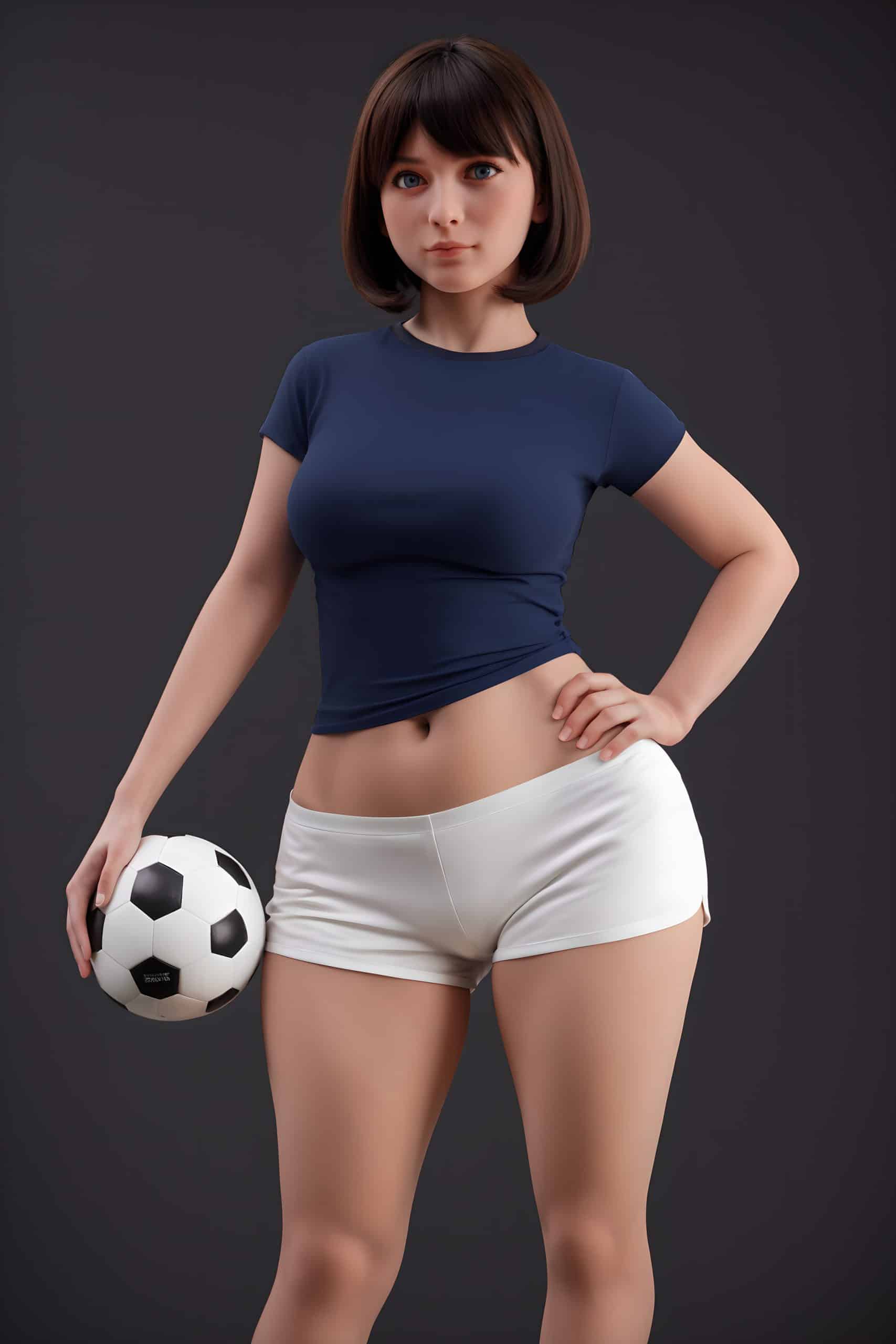 151cm/4ft11 F-Cup Hybrid Sex Doll, Head #AB17 (ROS)