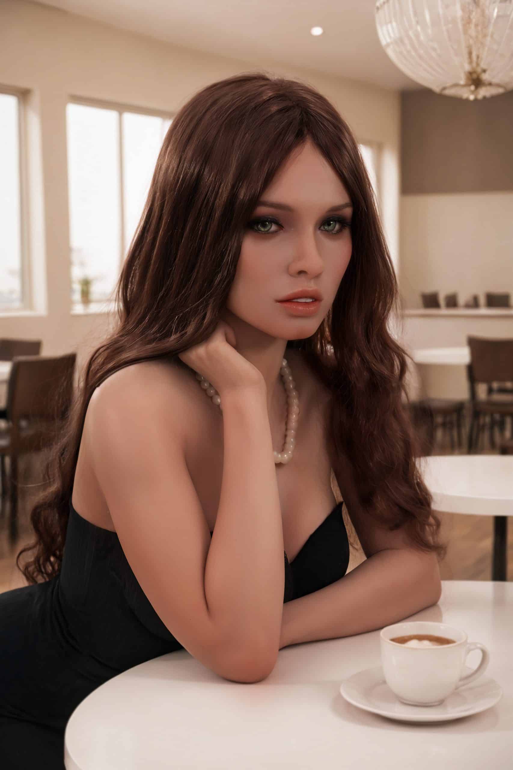 151cm/4ft11 F-Cup Hybrid Sex Doll, Head #AB6 - 图片 10