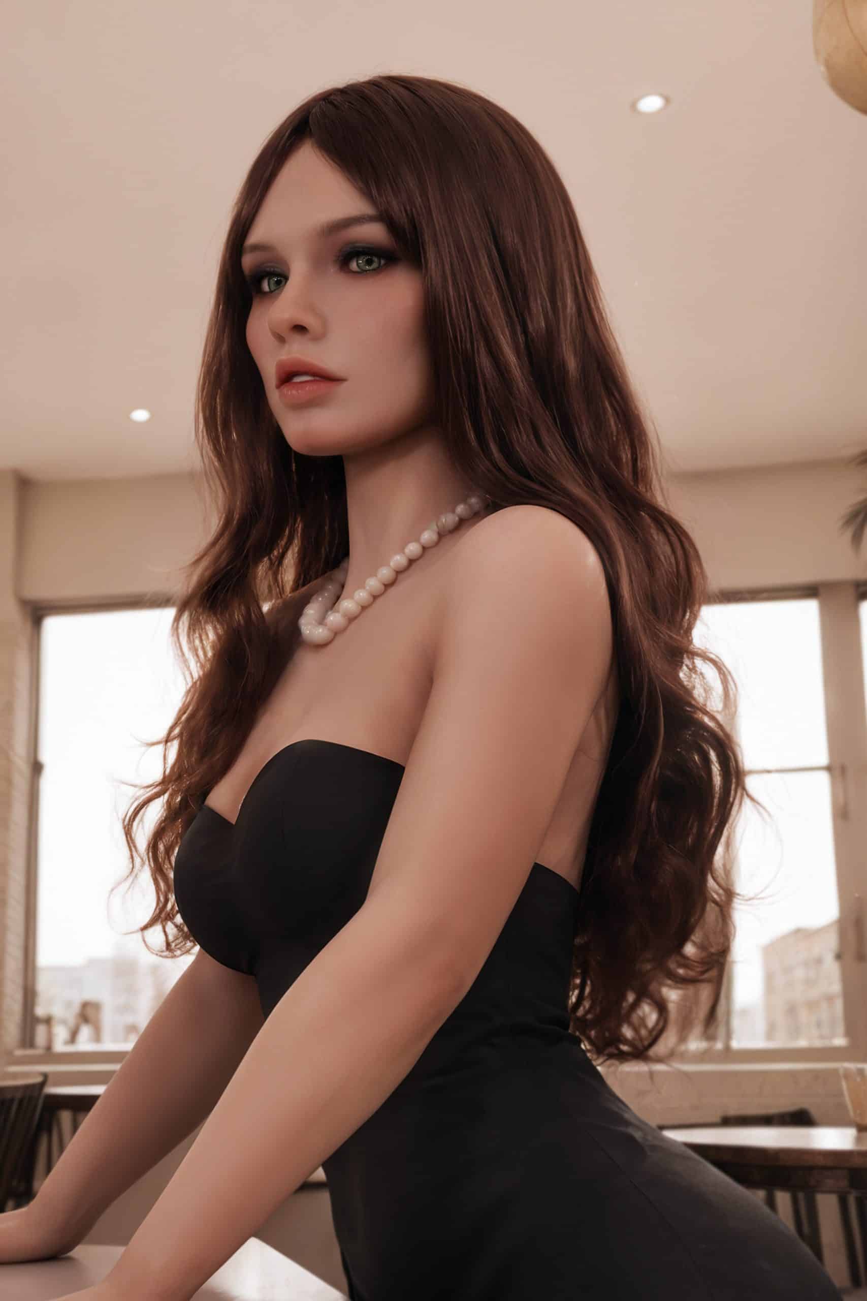 151cm/4ft11 F-Cup Hybrid Sex Doll, Head #AB6 - 图片 7