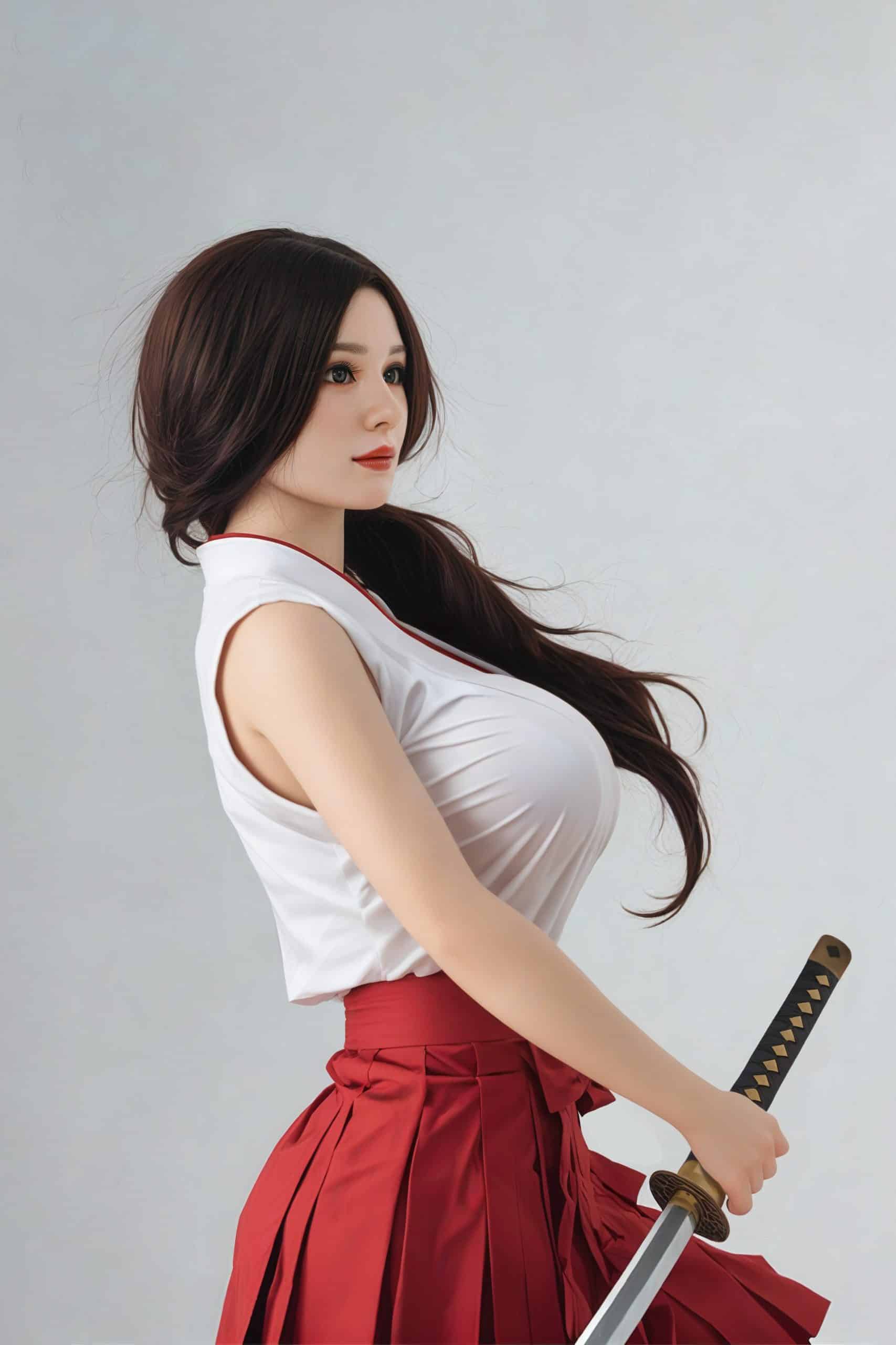 153cm/5ft N-Cup Hybrid Sex Doll, Head #AB5 - 图片 4