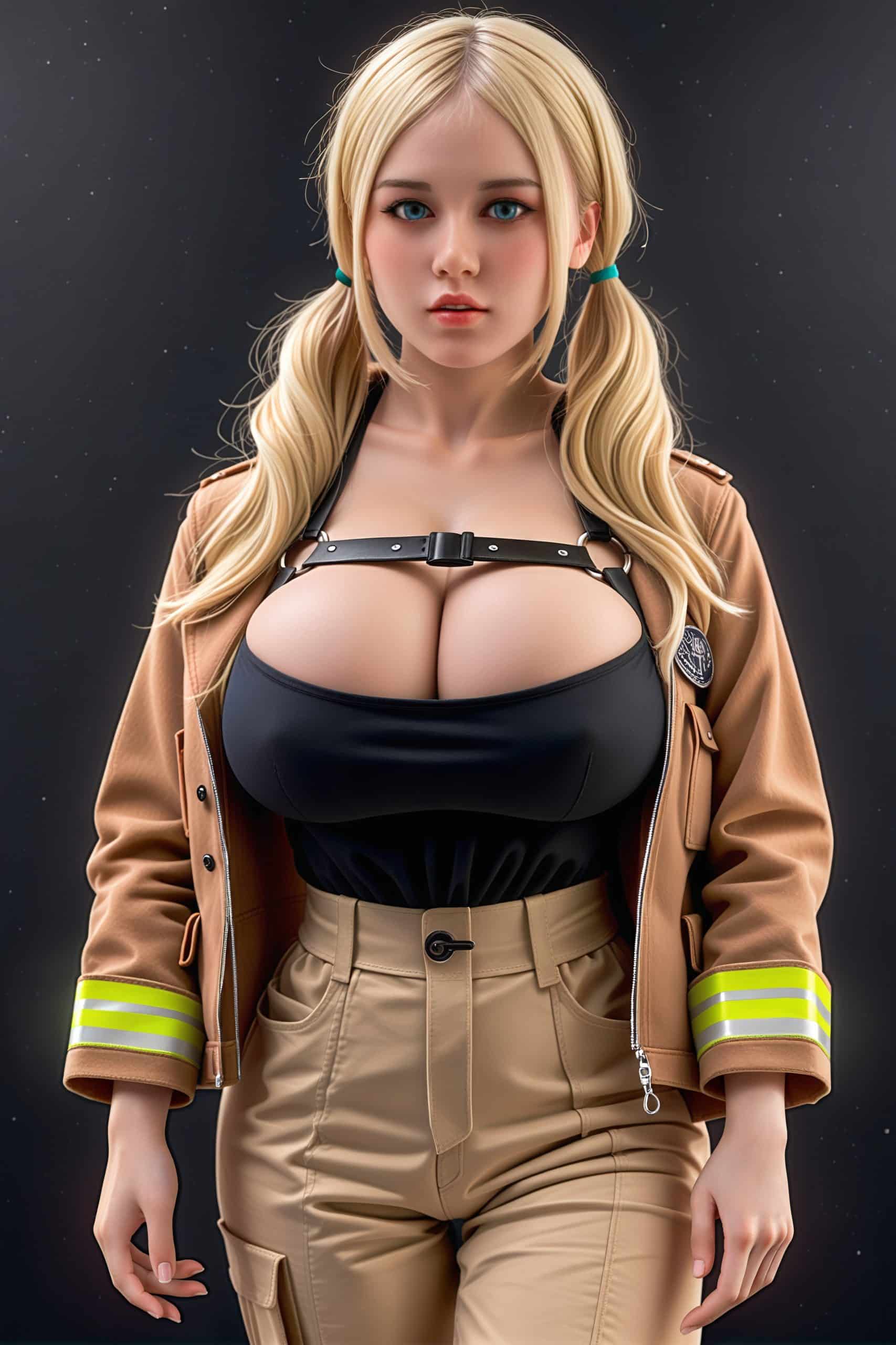 153cm/5ft N-Cup Hybrid Sex Doll, Head #AB8 - 图片 10