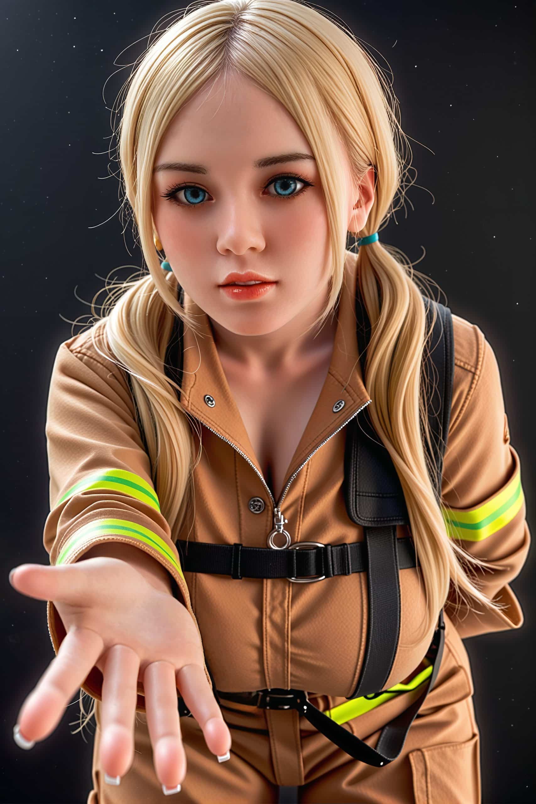 153cm/5ft N-Cup Hybrid Sex Doll, Head #AB8 - 图片 11