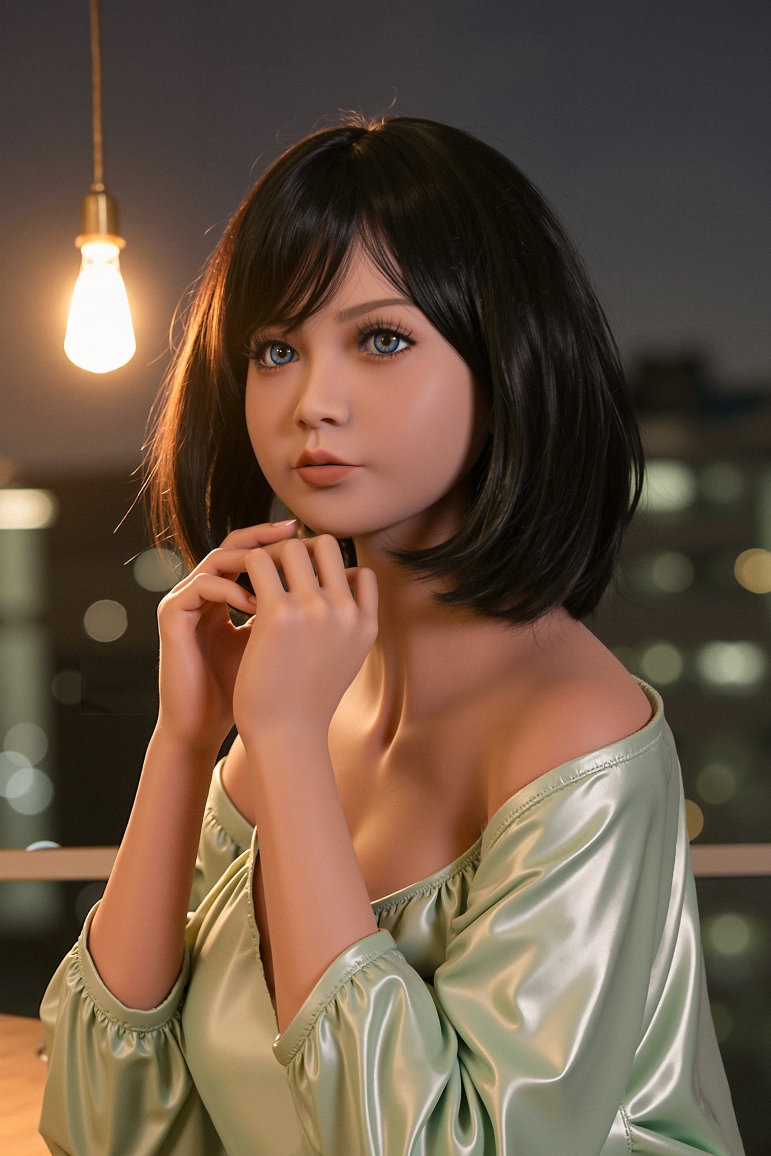 153cm/5ft N-Cup TPE Sex Doll, Head #27 - 图片 11