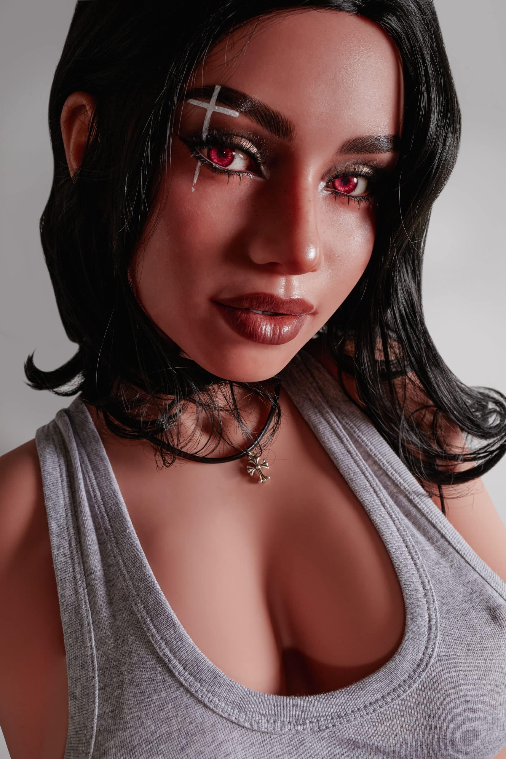 154cm/5ft1 E-Cup Hybrid Sex Doll, Head #Reese (ROS) - 图片 10