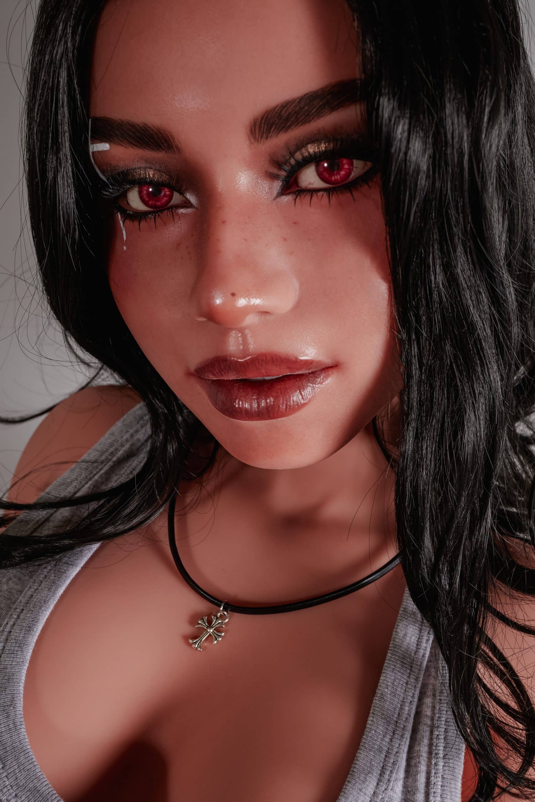 154cm/5ft1 E-Cup Hybrid Sex Doll, Head #Reese (ROS) - 图片 9
