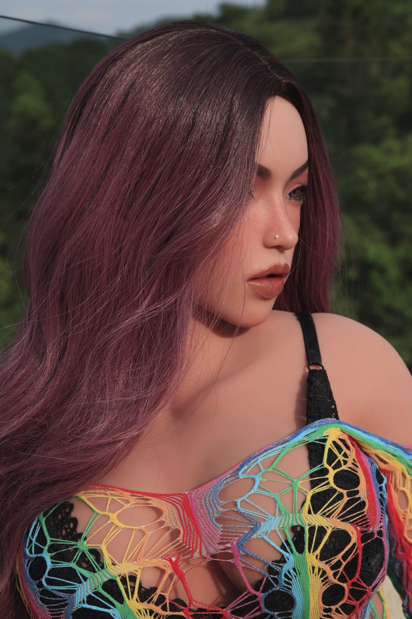 155cm/5ft1 D-Cup Hybrid Sex Doll, Head #Ginny (ROS) - 图片 4