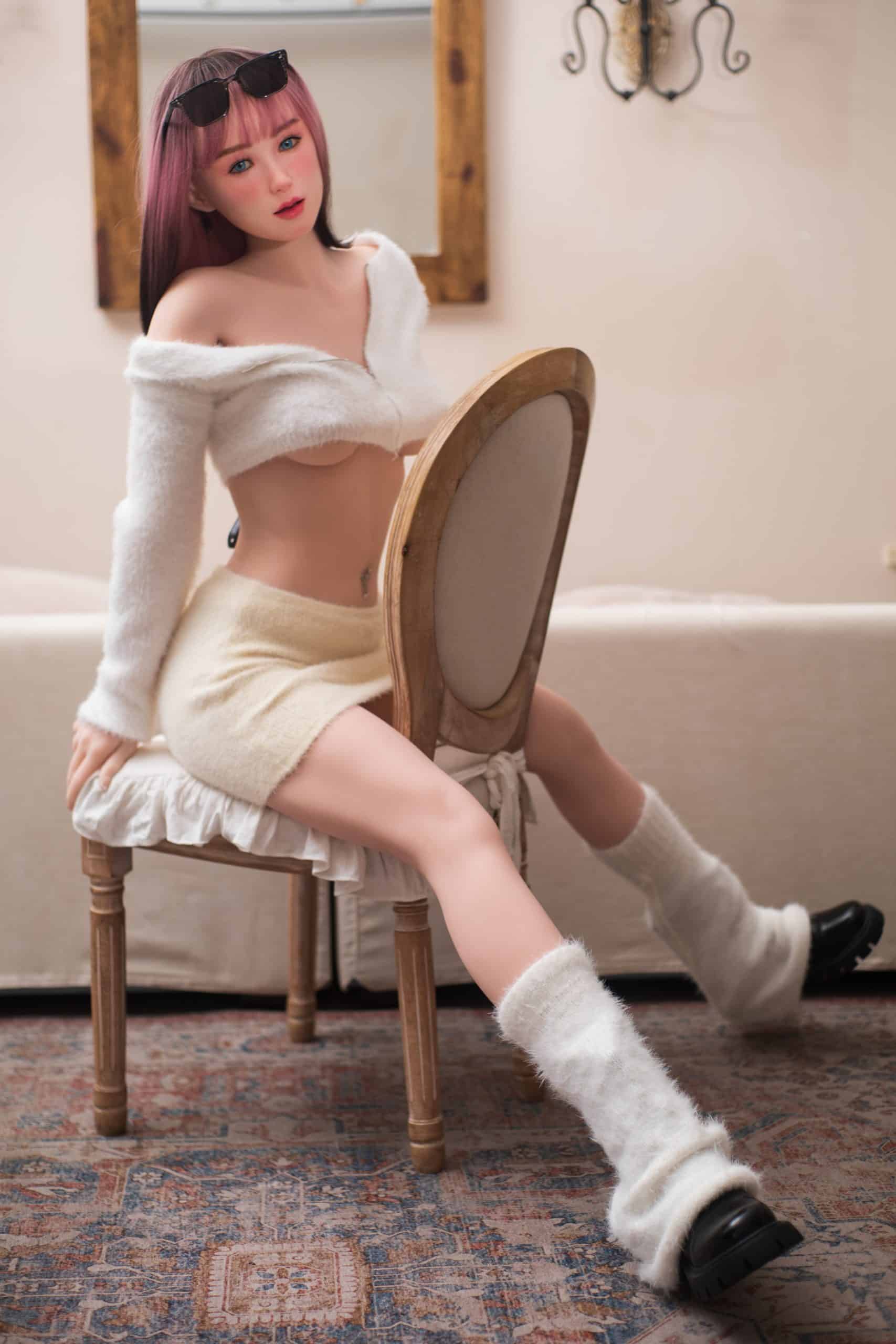 157cm/5ft2 C-Cup Hybrid Sex Doll, Head #Irene (ROS) - 图片 12