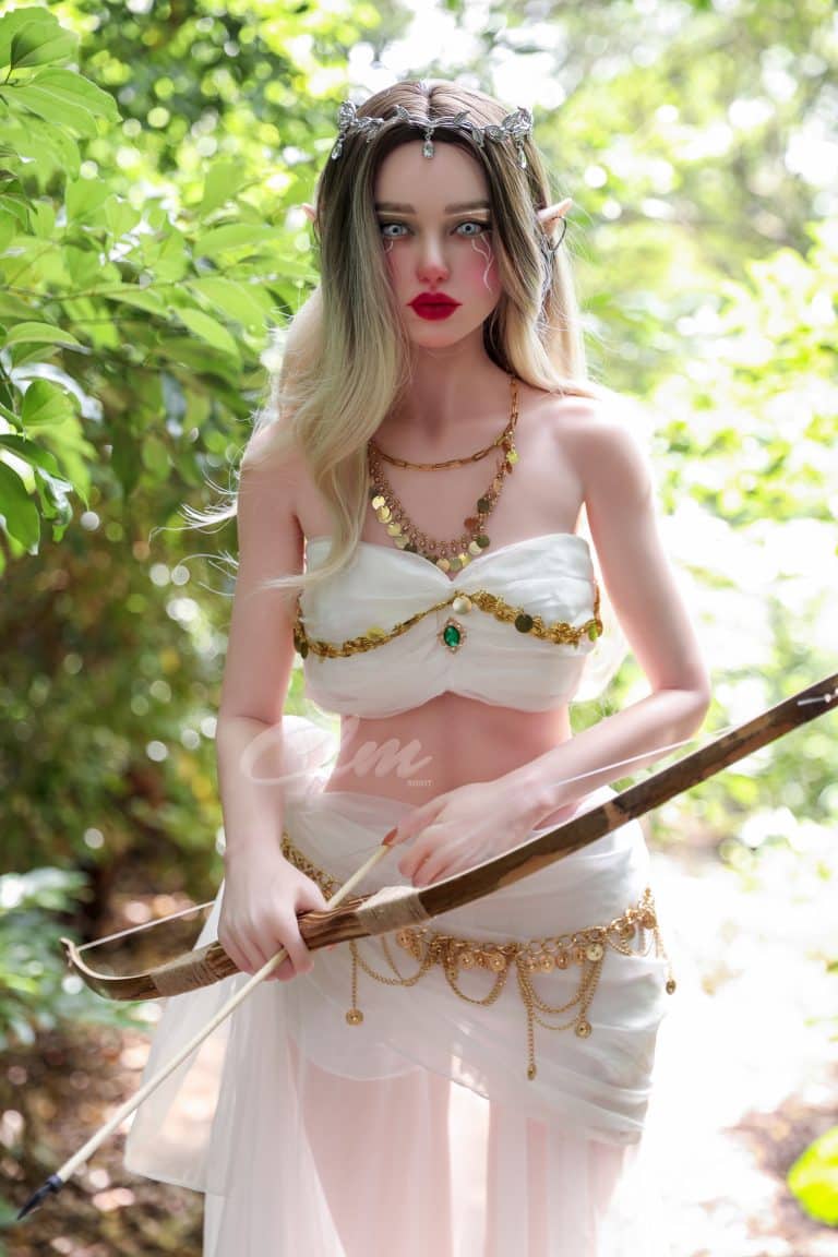 157cm/5ft2 C-Cup Silicone Sex Doll, Head #Athena (ROS)