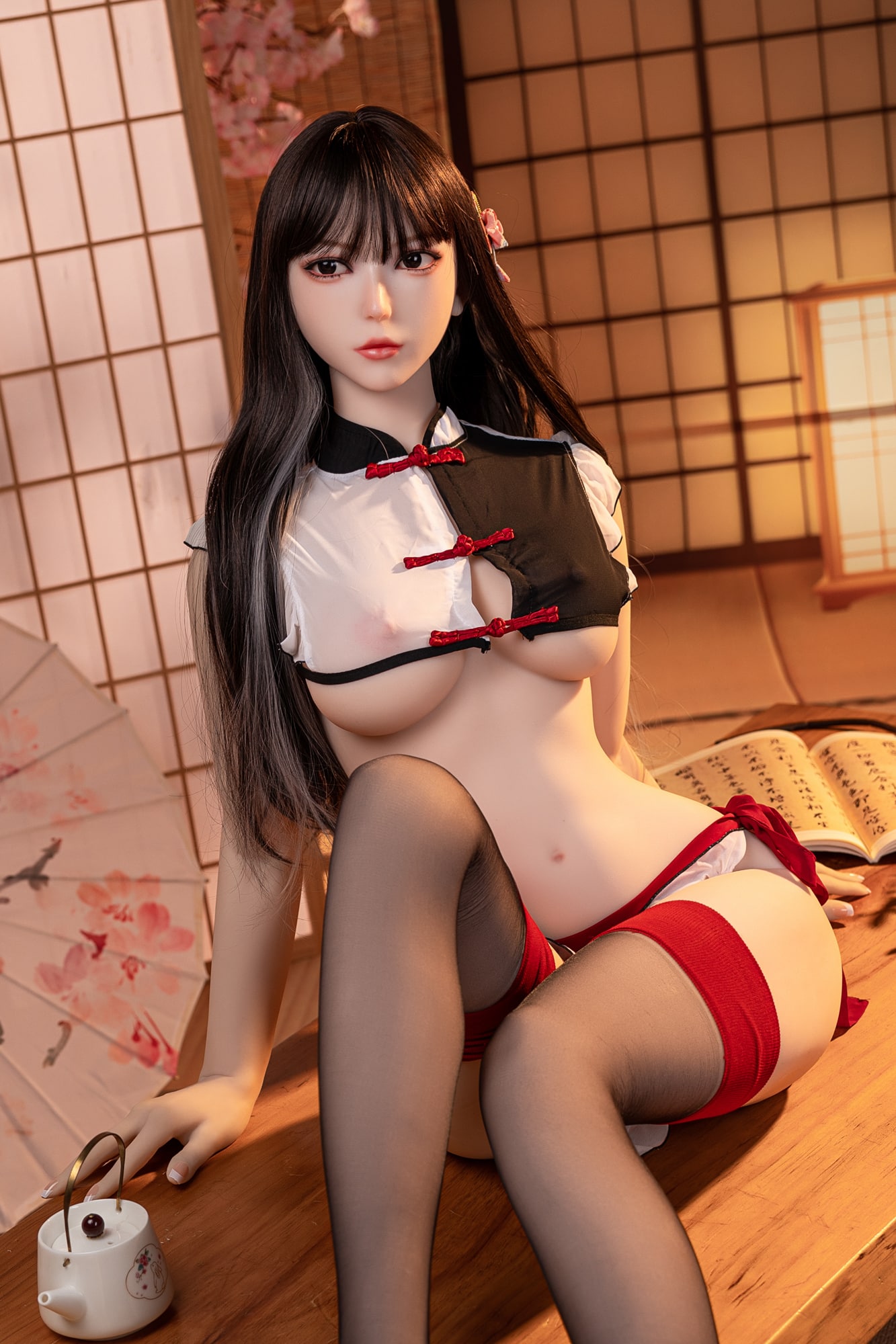 157cm/5ft2 D-Cup TPE Sex Doll, Head #237