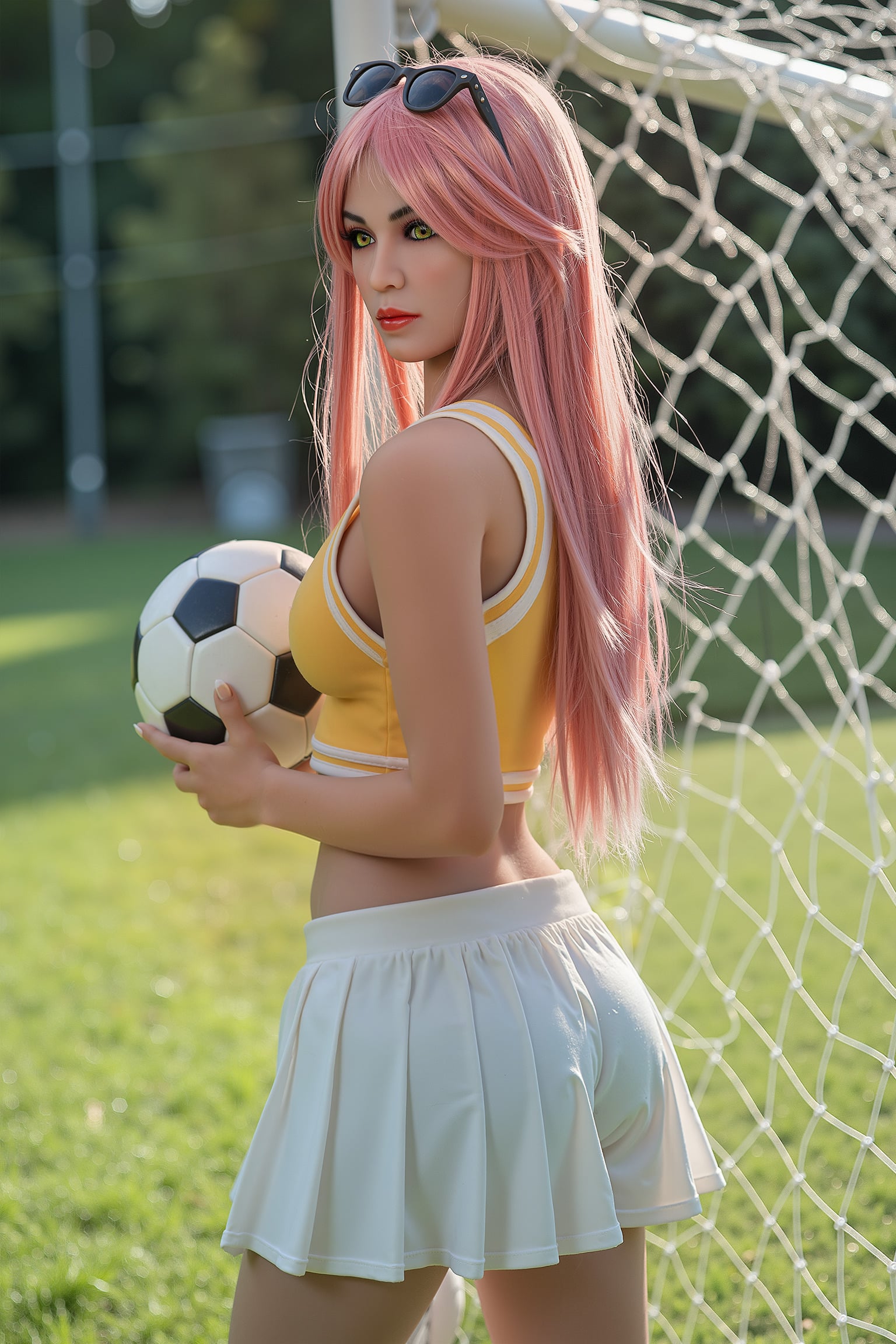 157cm/5ft2 D-Cup TPE Sex Doll, Head #A17 - 图片 10