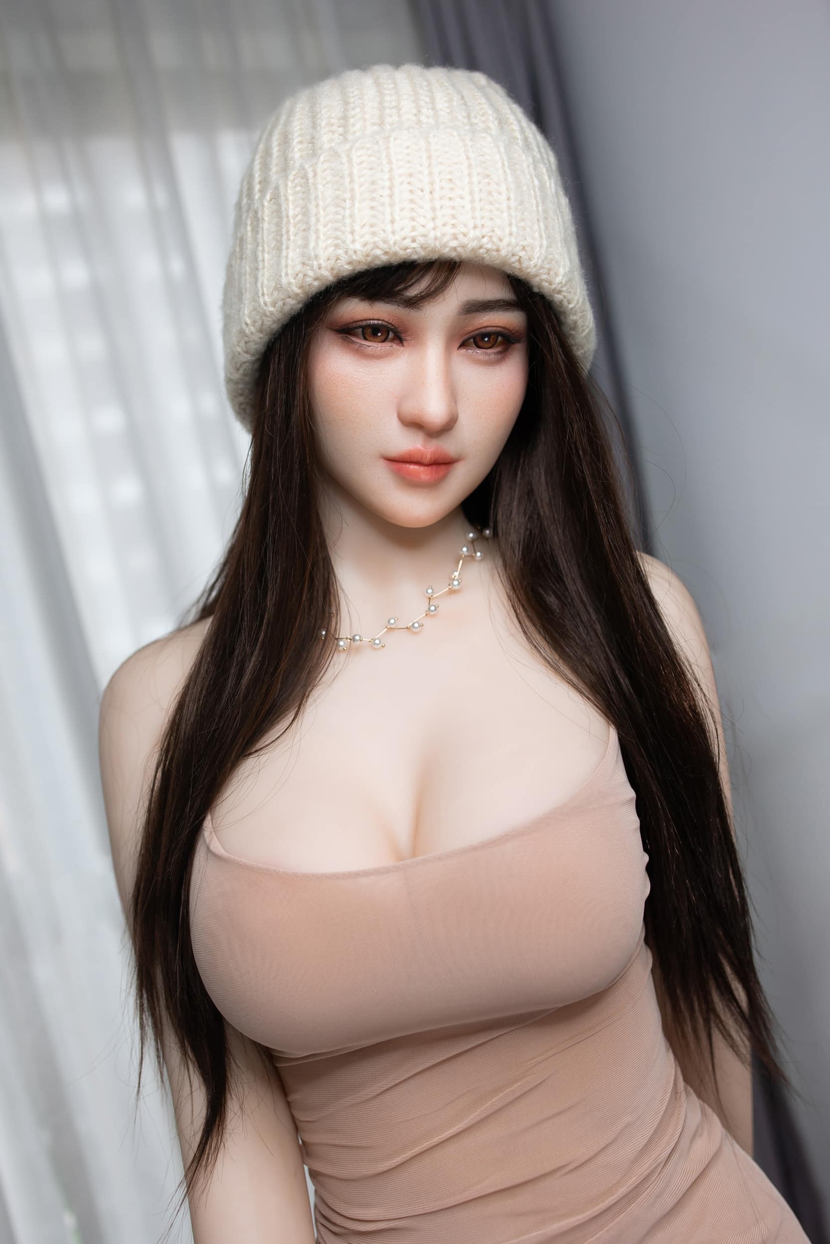 158cm/5ft2 D-Cup Hybrid Sex Doll, Head #AB1 - 图片 6