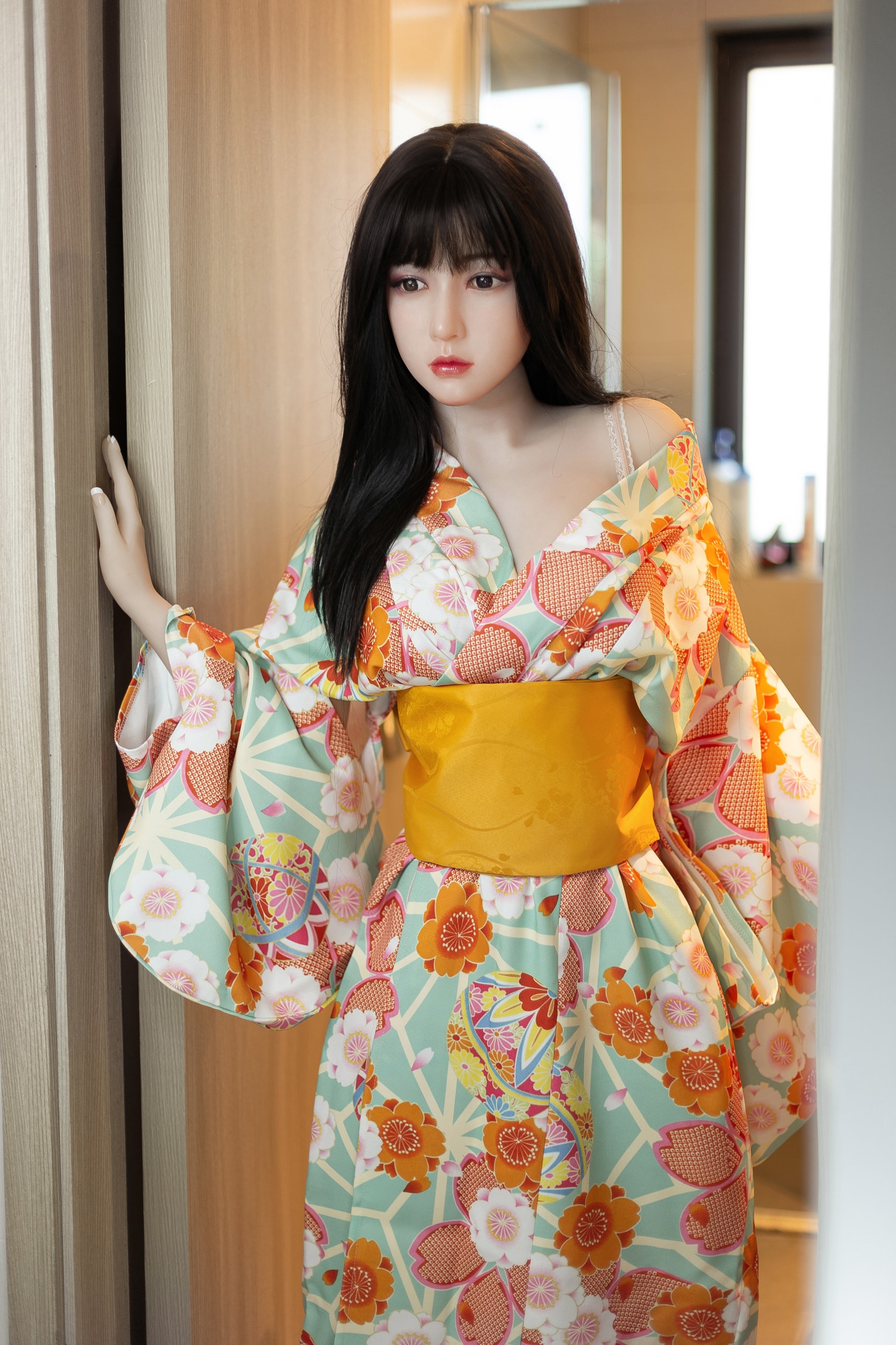 158cm/5ft2 D-Cup Hybrid Sex Doll, Head #AB3 - 图片 6