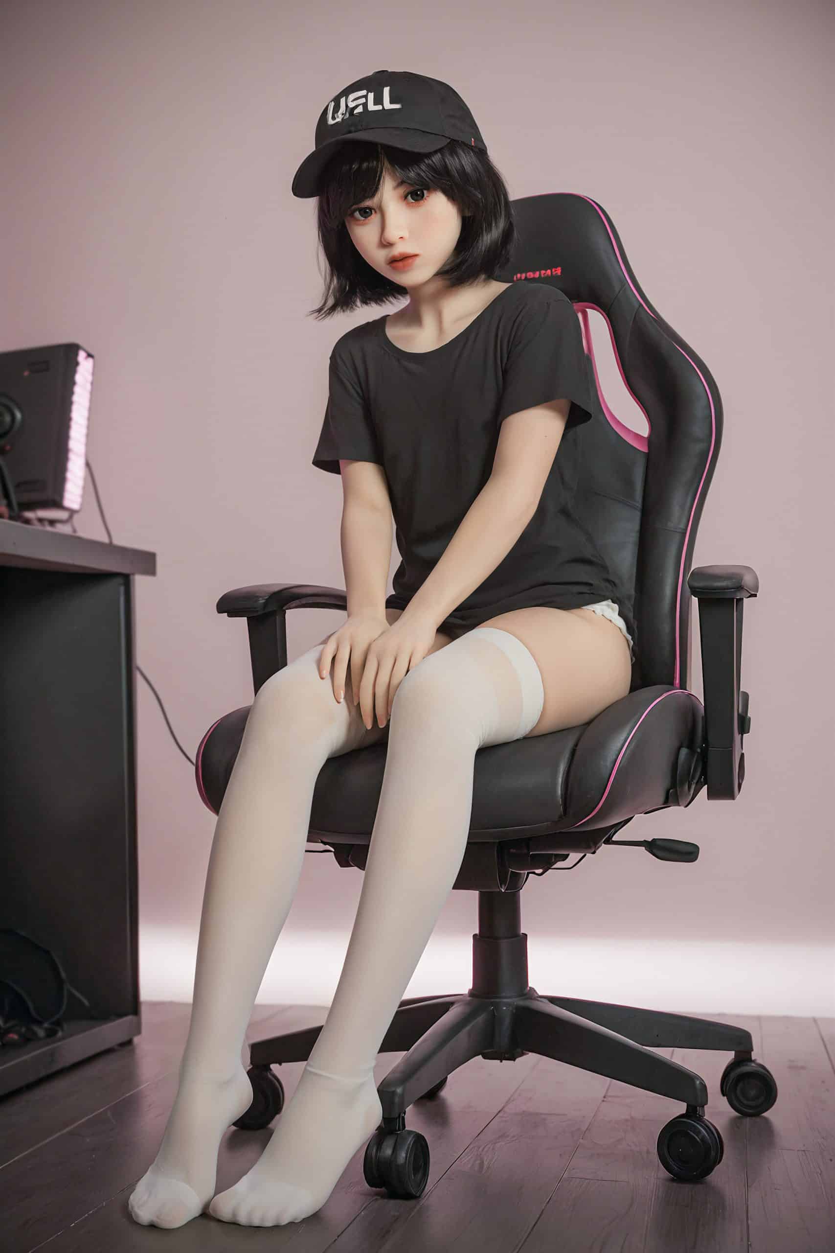 158cm/5ft2 Flat Chest TPE Sex Doll, Head #221 - 图片 12