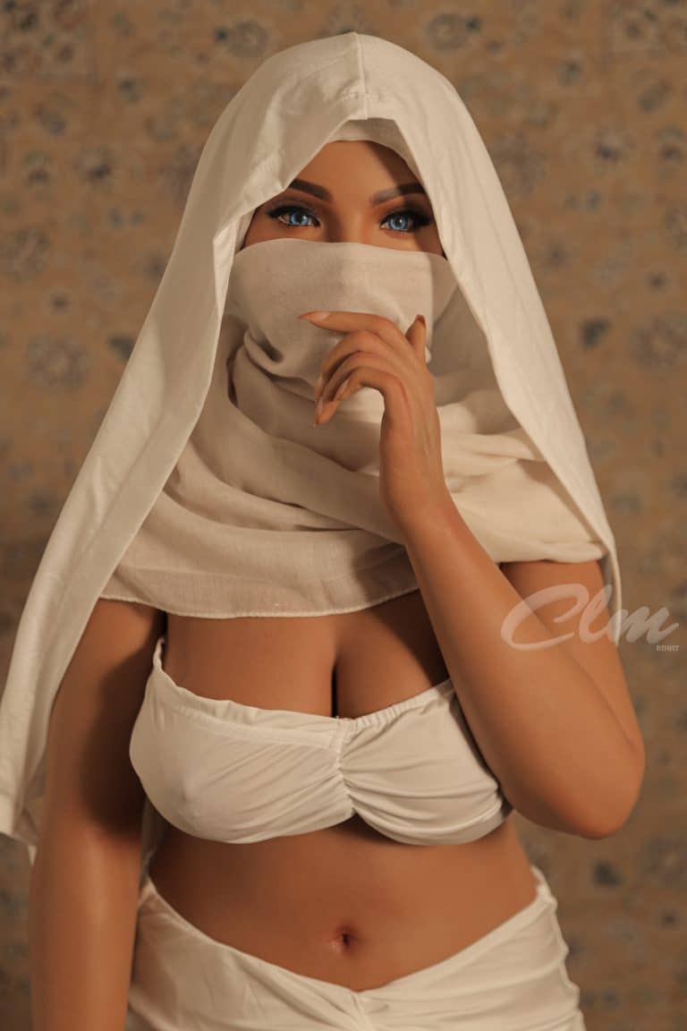 159cm/5ft3 D-Cup Silicone Sex Doll, Head #Mouna (ROS)