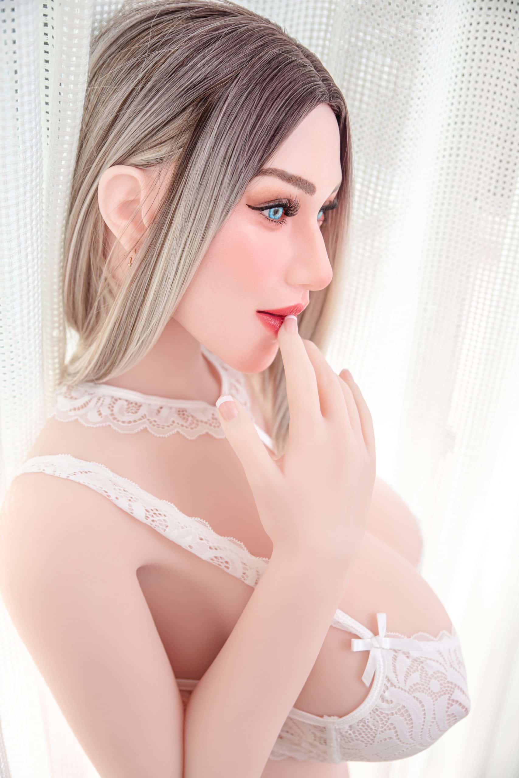 159cm/5ft3 J-Cup Hybrid Sex Doll, Head #Ava (ROS) - 图片 7