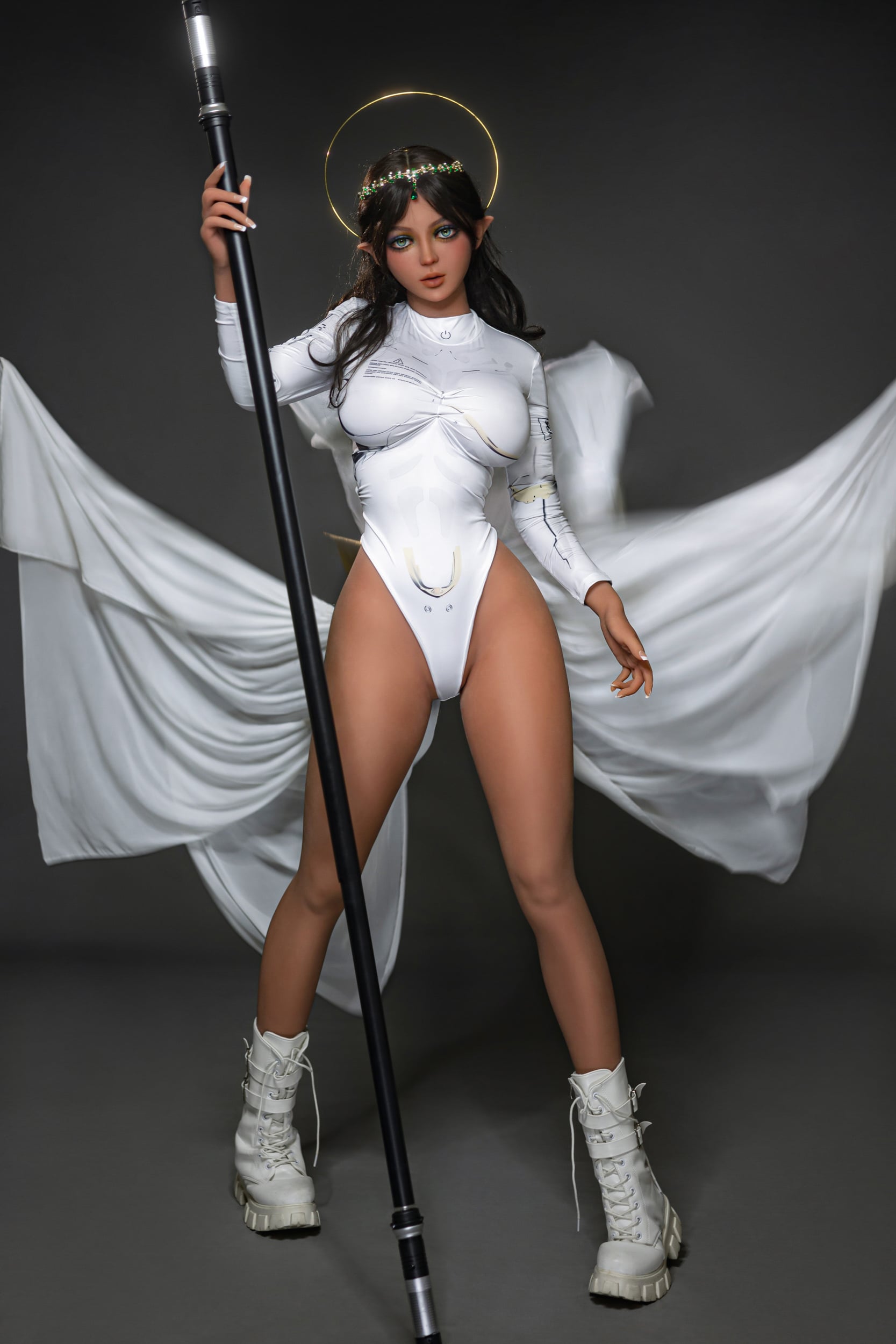 160cm/5ft3 F-Cup TPE Sex Doll, Head #4 - 图片 9