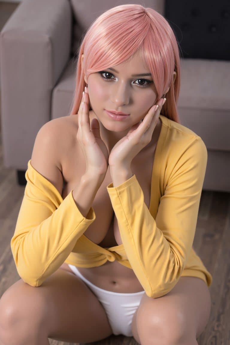 160cm/5ft3 F-Cup TPE Sex Doll, Head #AB24