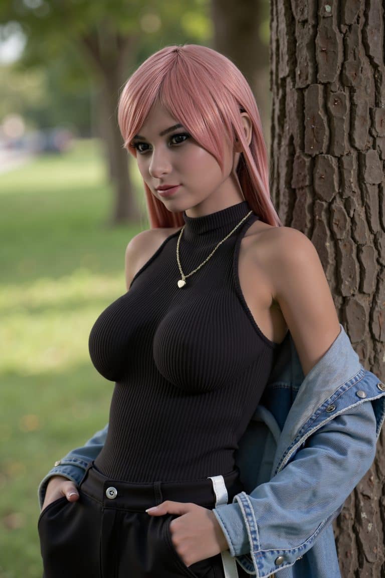 160cm/5ft3 F-Cup TPE Sex Doll, Head #AB24