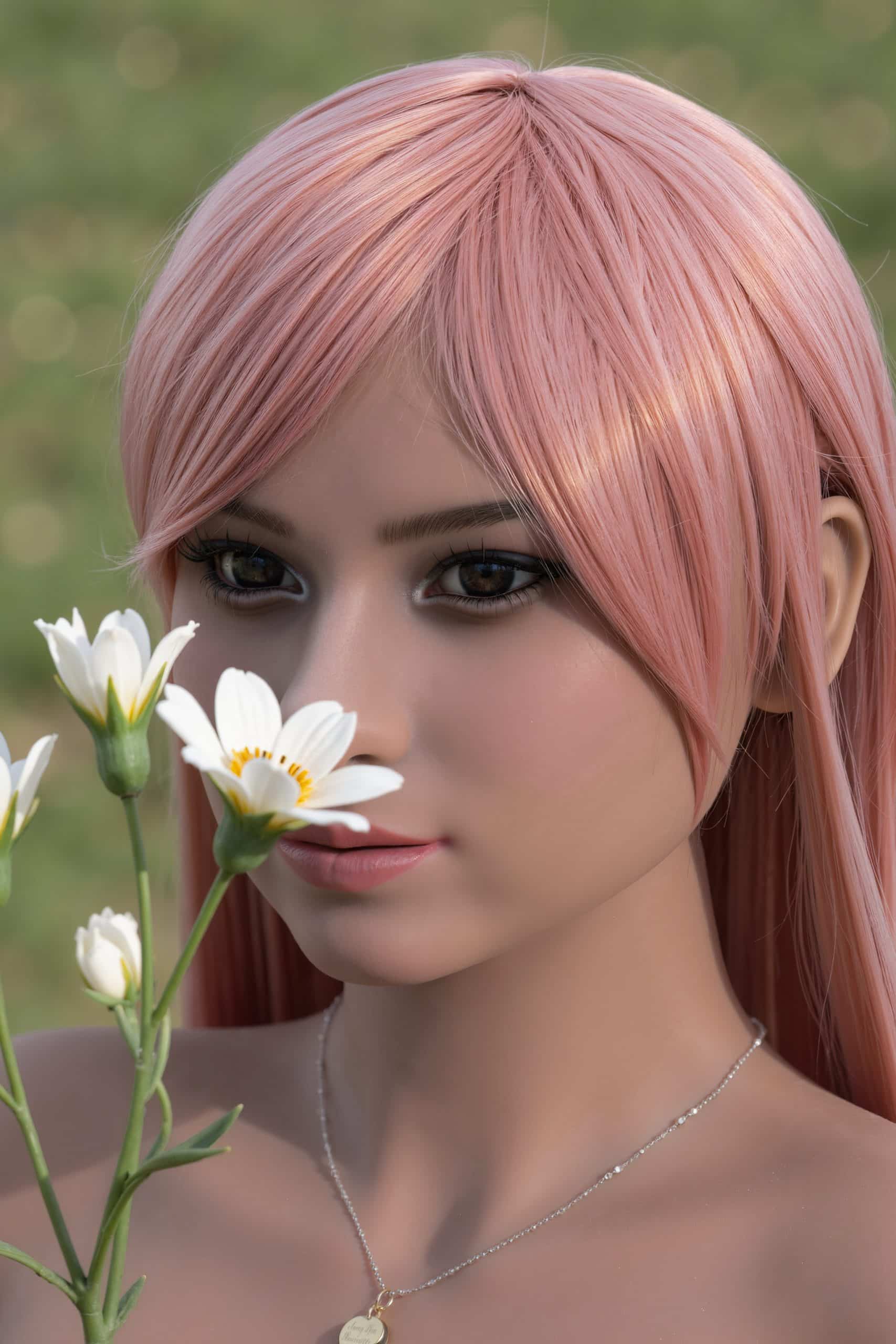 160cm/5ft3 F-Cup TPE Sex Doll, Head #AB24 - 图片 8