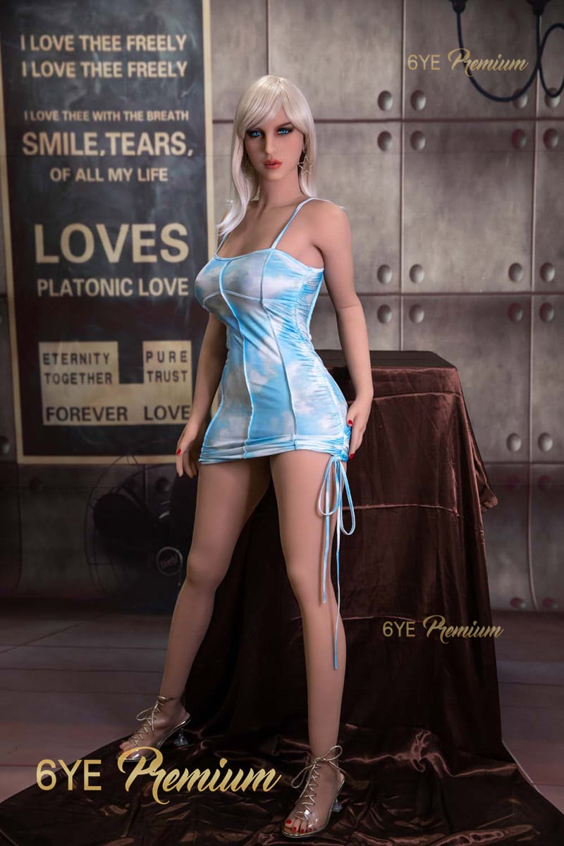 163cm/5ft4 F-Cup TPE Sex Doll Selby, Head #N174 - 图片 11