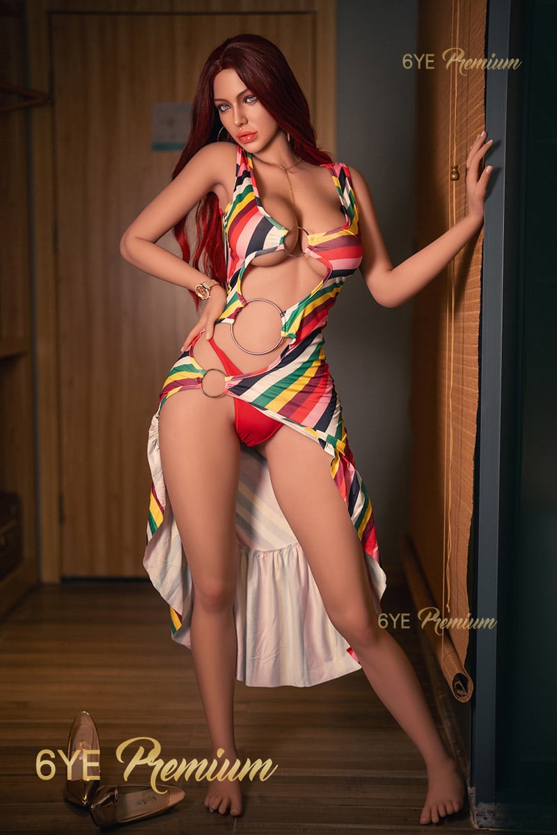 164cm/5ft5 F-Cup Hybrid Sex Doll, Head #N79 (ROS) - 图片 12