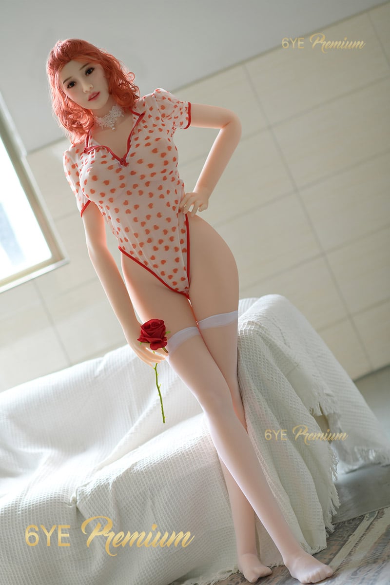 165cm/5ft5 F-Cup TPE Sex Doll Rowan, Head #N86 - 图片 12
