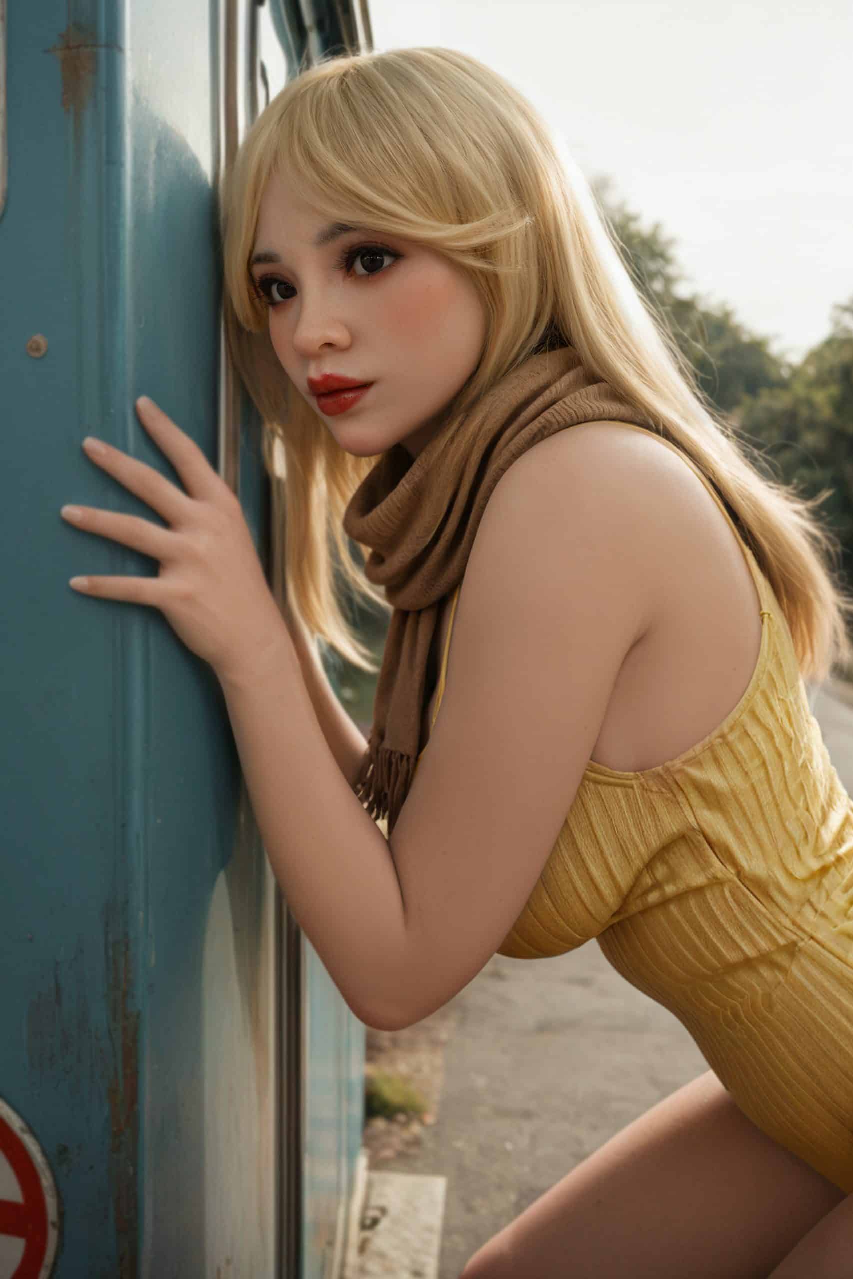 166cm/5ft5 G-Cup Hybrid Sex Doll, Head #AB5 - 图片 9
