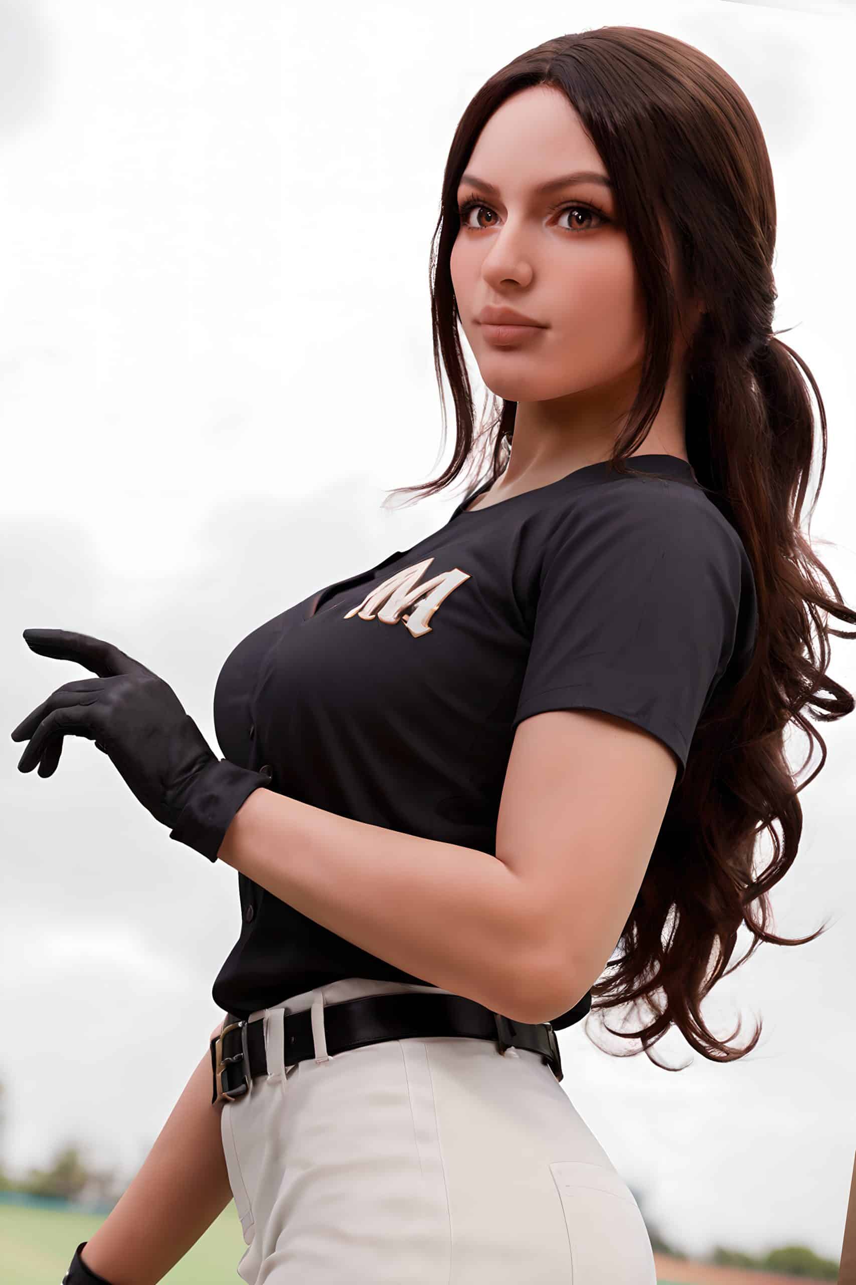166cm/5ft5 G-Cup TPE Sex Doll, Head #AB18 - 图片 6