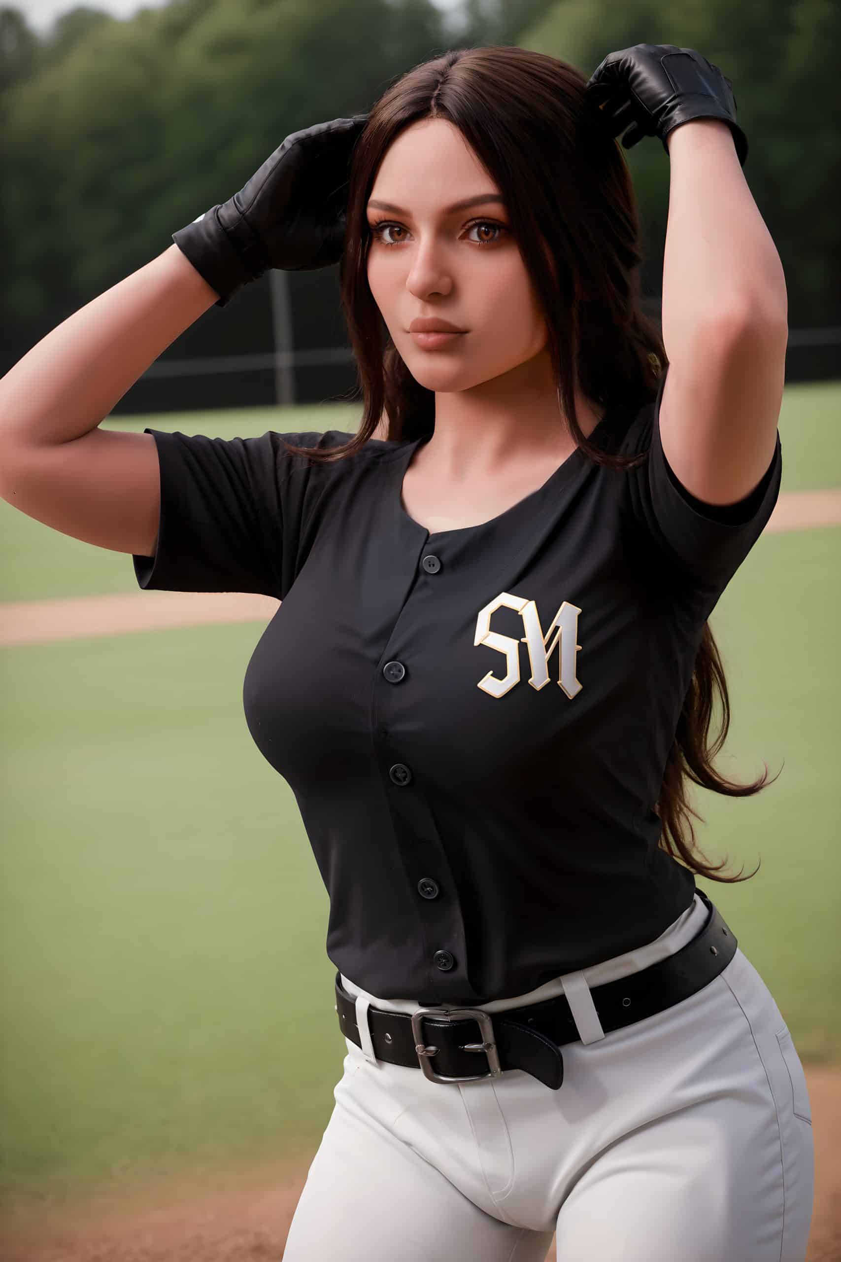 166cm/5ft5 G-Cup TPE Sex Doll, Head #AB18 - 图片 7