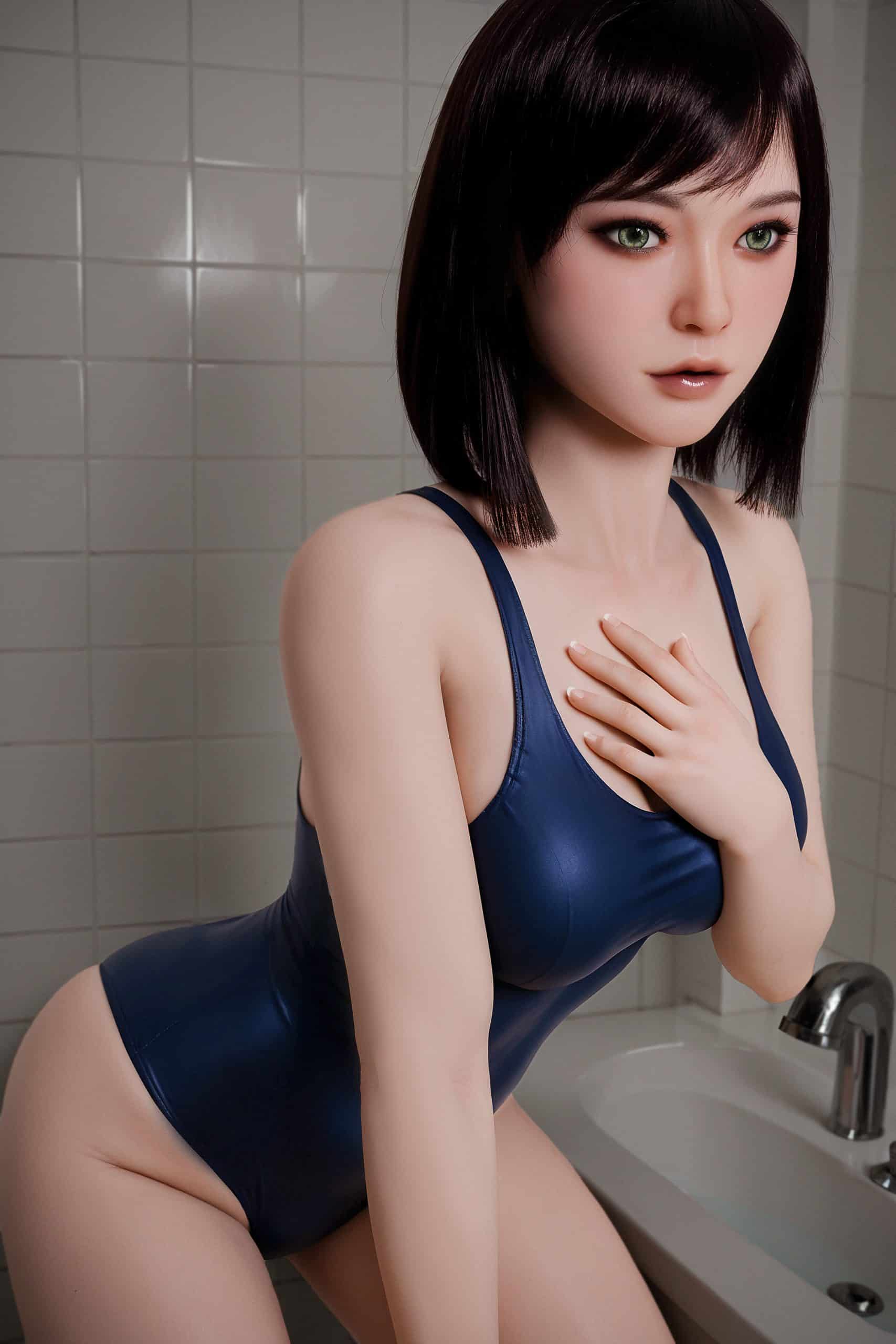 166cm/5ft5 G-Cup Hybrid Sex Doll, Head #AB22 - 图片 5