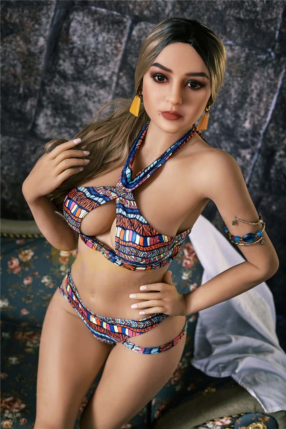 159cm/5ft3 D-Cup TPE Sex Doll, Head #Julia