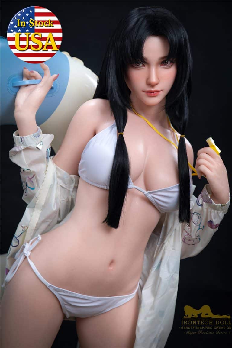 166cm 5ft5 E-Cup Silicone Sex Doll Kitty