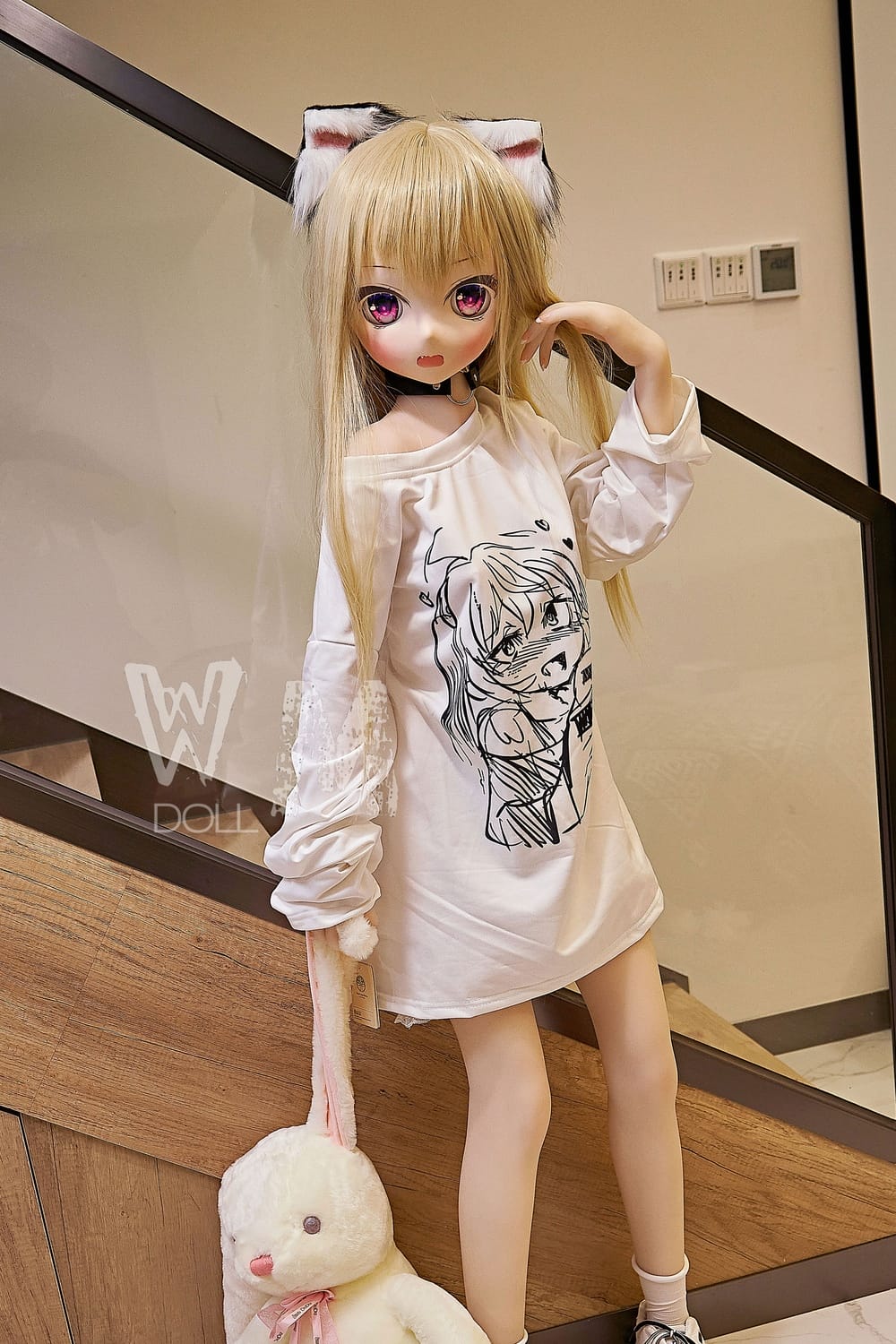 146cm 4ft9 B-Cup S-TPE Sex Doll Head #Y001 (1)